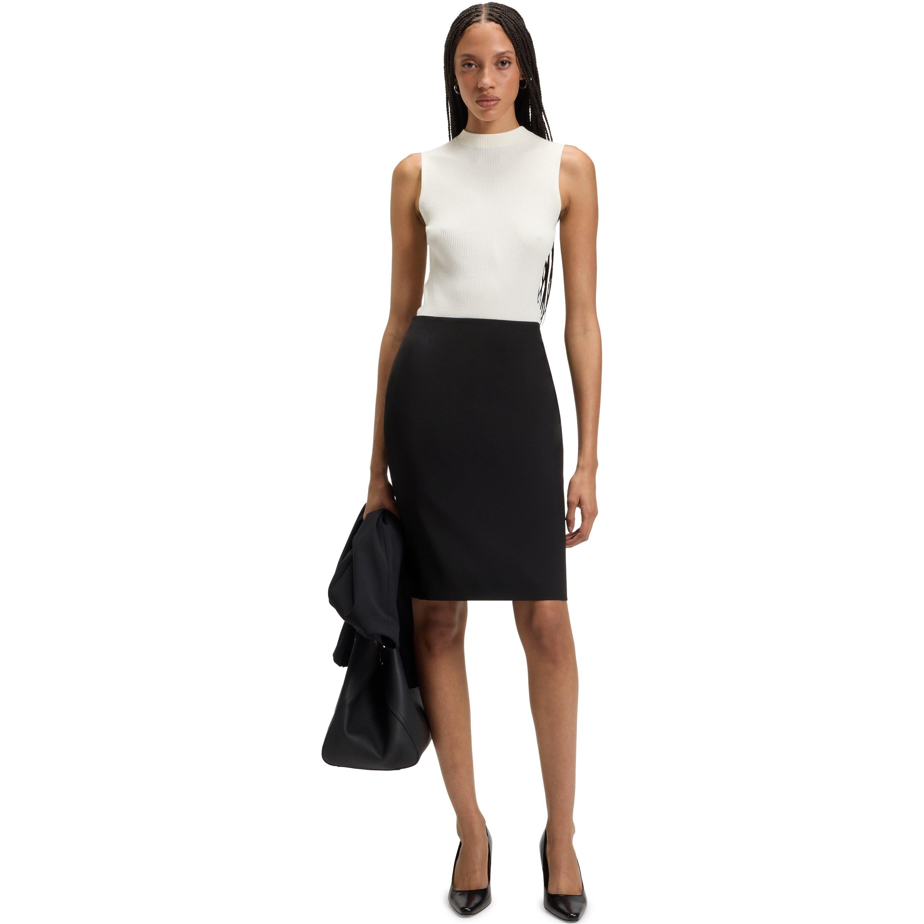 Black - Boss - Women's Vileah Jersey - 6