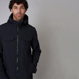 Threadbare Talon Hooded Lightweight Jacket with Fleece Line