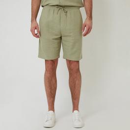 Threadbare Textured Elasticated Waist Shorts