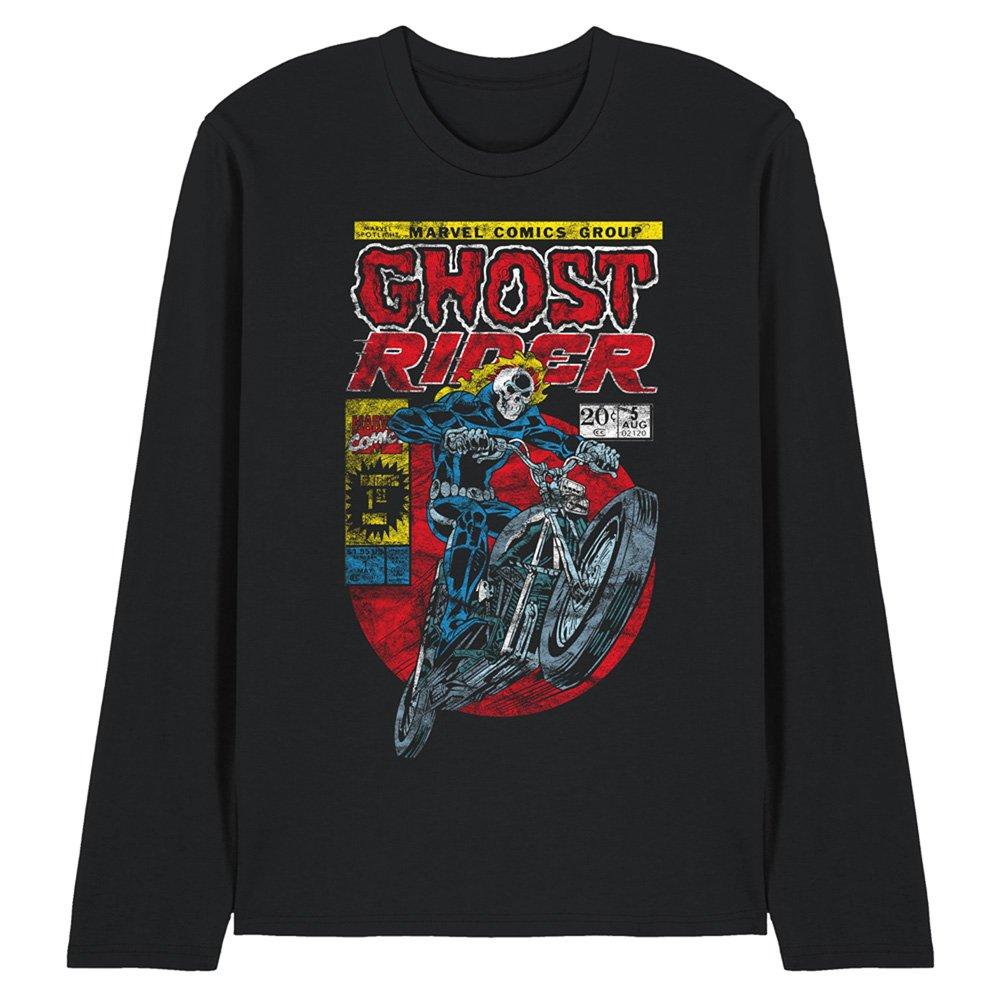 Black - Marvel - Ghost Rider Long Sleeve T-Shirt - 1