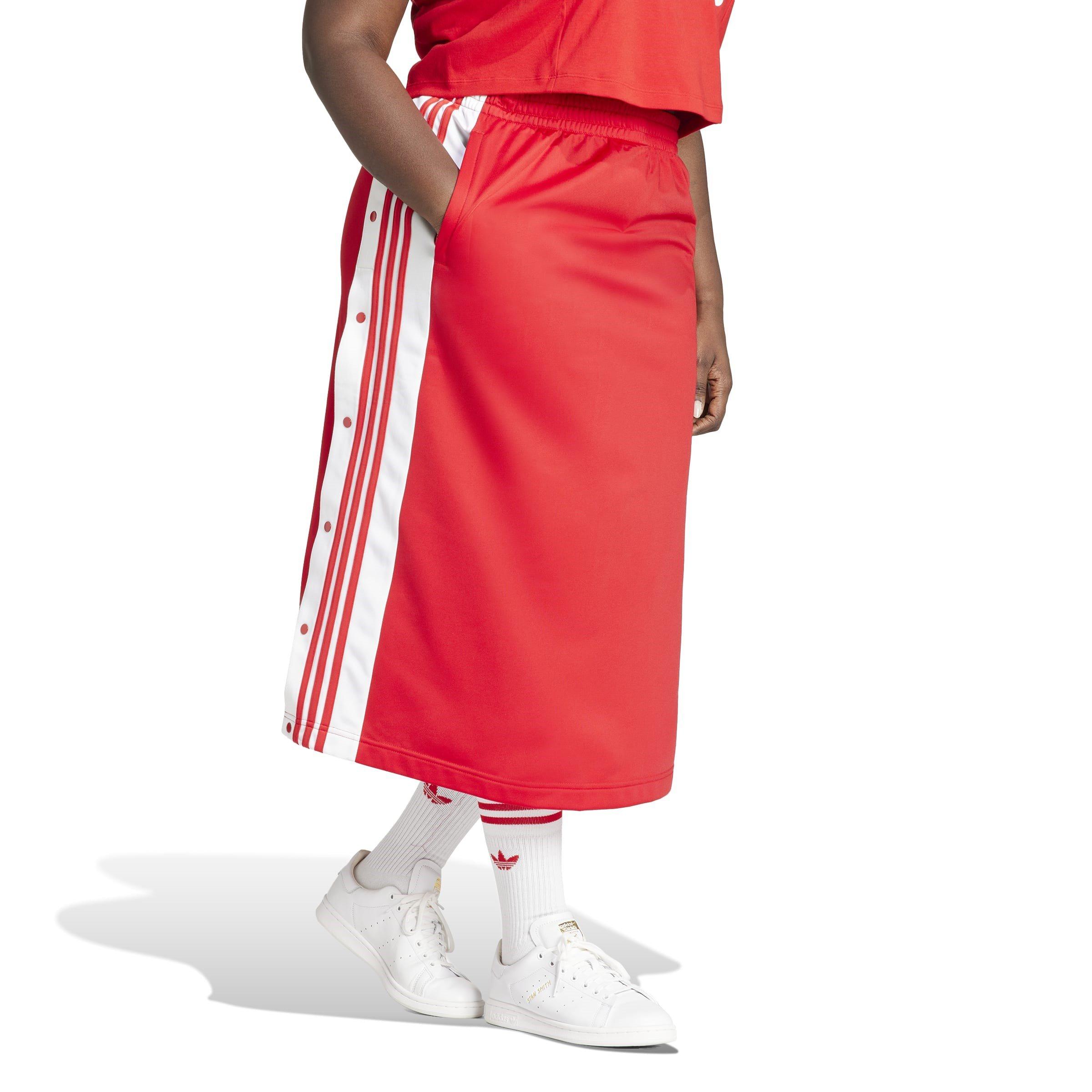 Red - adidas Originals - Break Maxi Skirt - 4
