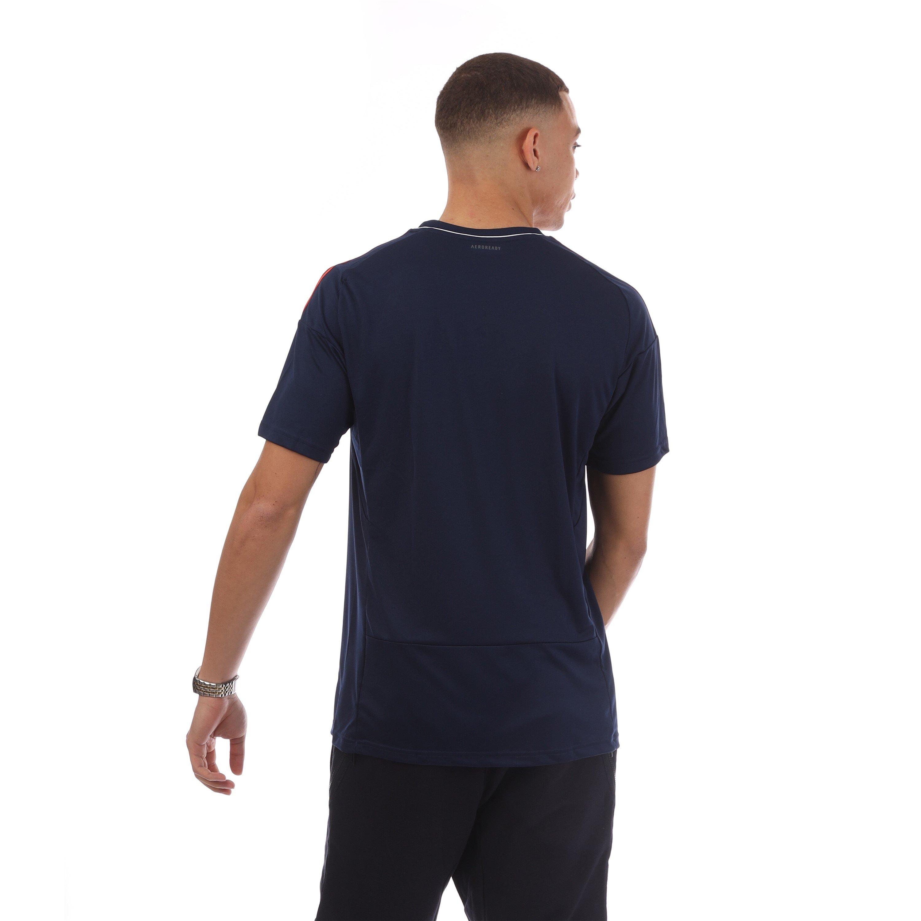 Blu navy - adidas - France Licensed Short-Sleeve Performance T-Shirt - 3