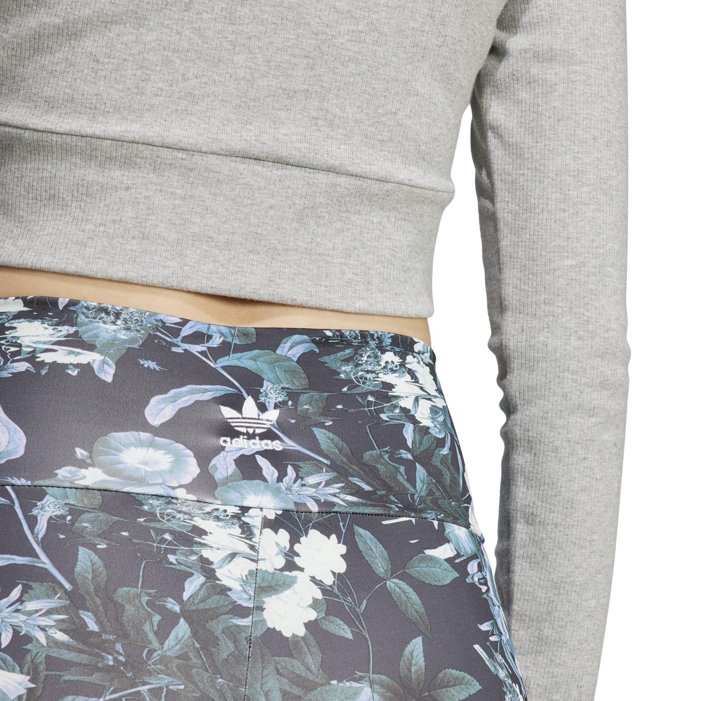 Preto - adidas Originals - Flower Leggings - 5
