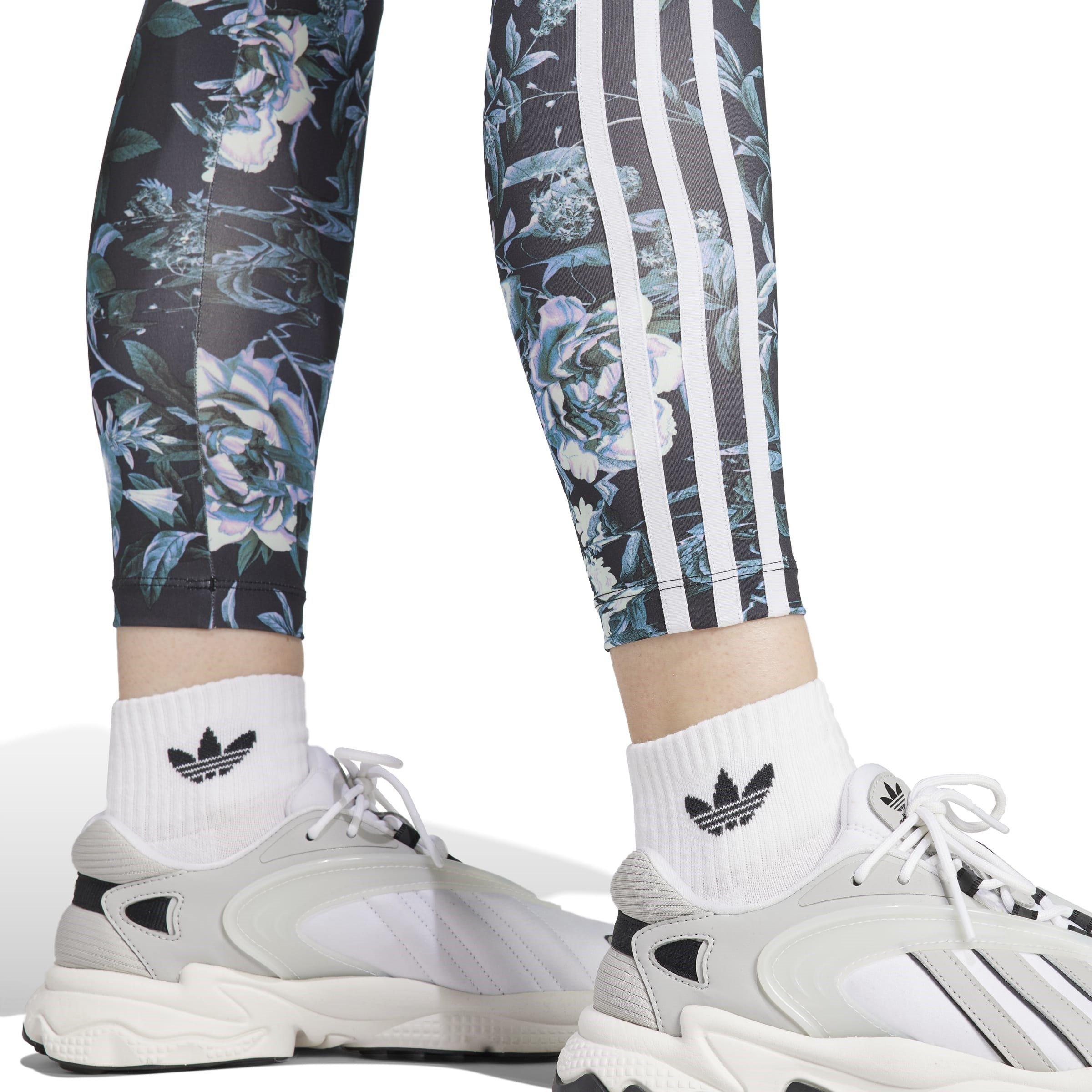 Preto - adidas Originals - Flower Leggings - 6