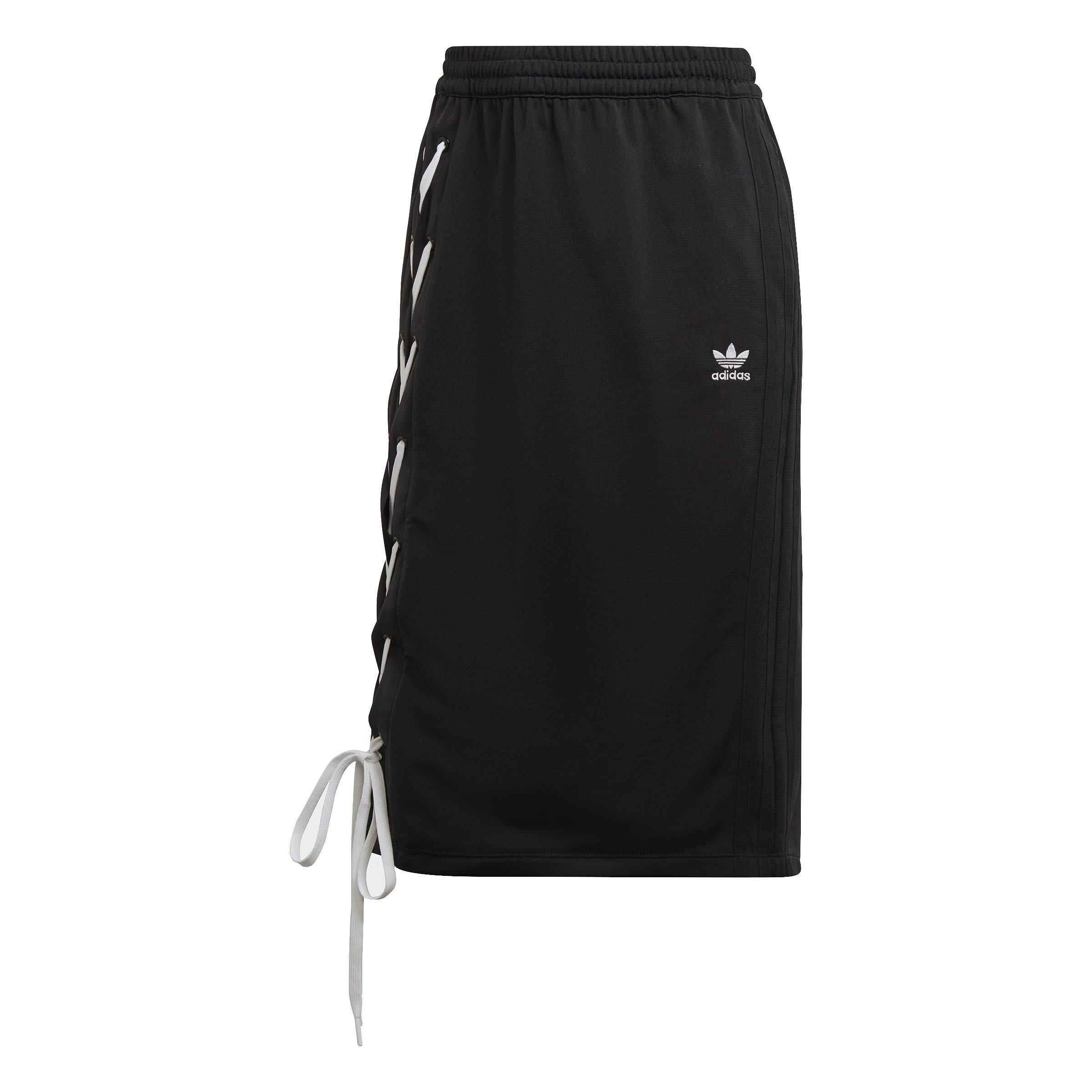 Black - adidas Originals - Women's Laced A-Line Skirt