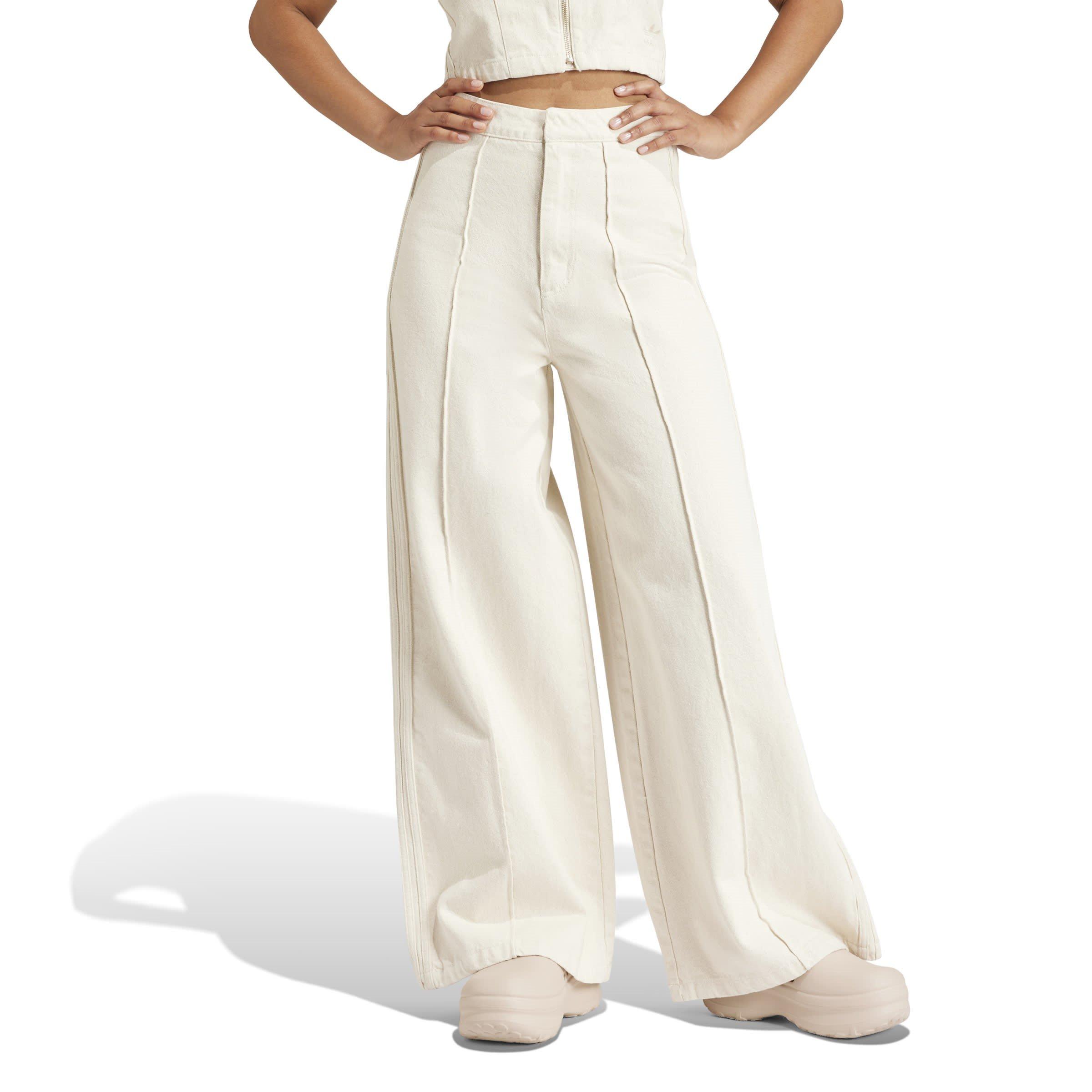 Beige - adidas Originals - Wide Leg Jeans - 2