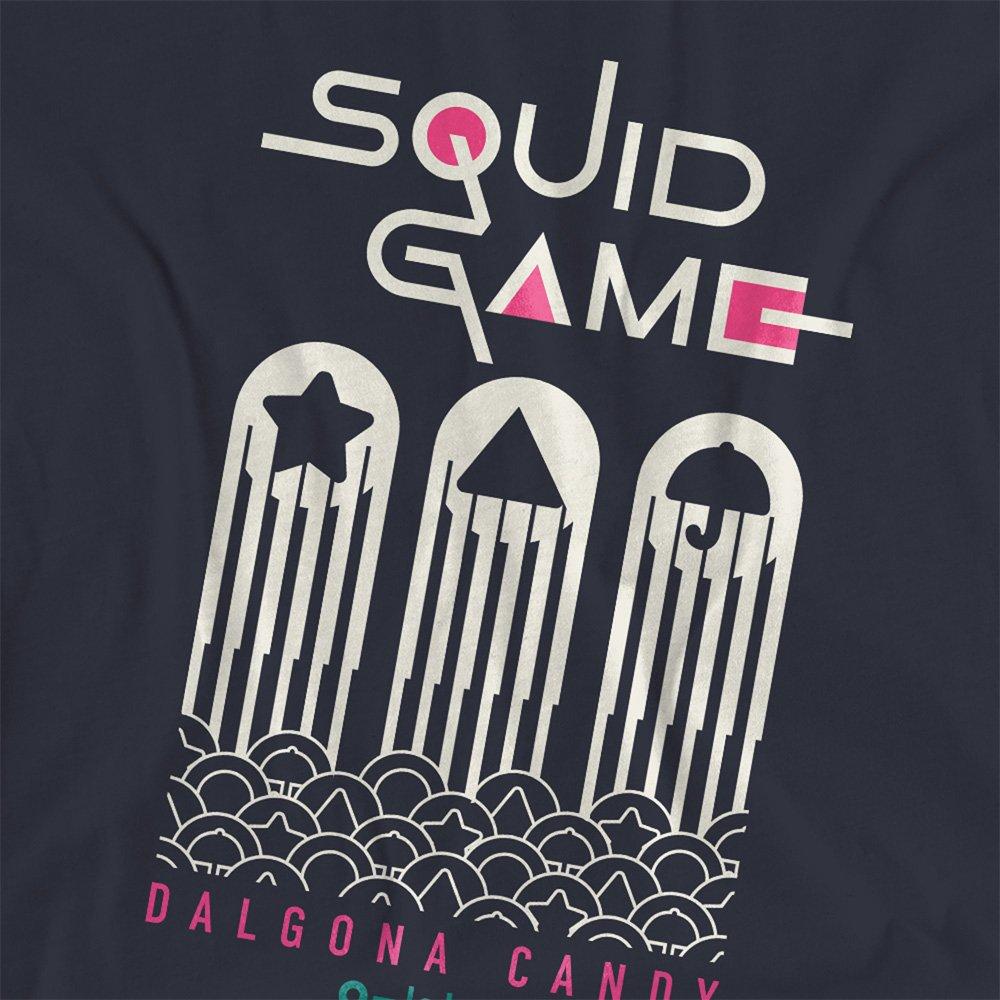 Navy - Squid Game - Squid Game Dalgona Candy Shapes Ladies T Shirt De - 2