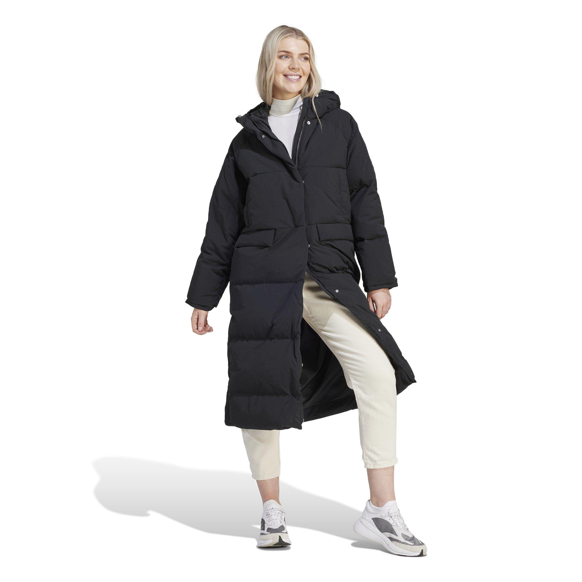 Zwart - adidas - Big Baffle Down Jacket - 4