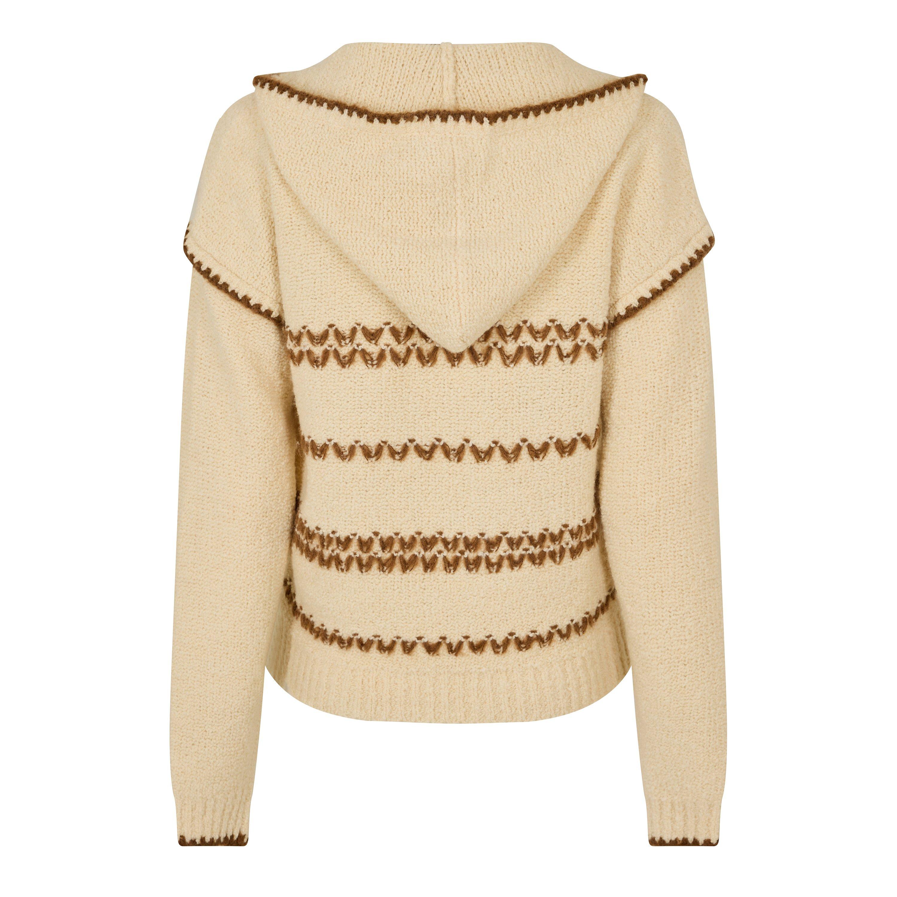 Ecru/Bronze - Marant Etoile - Isabel Romera Jumper Ld62 - 2