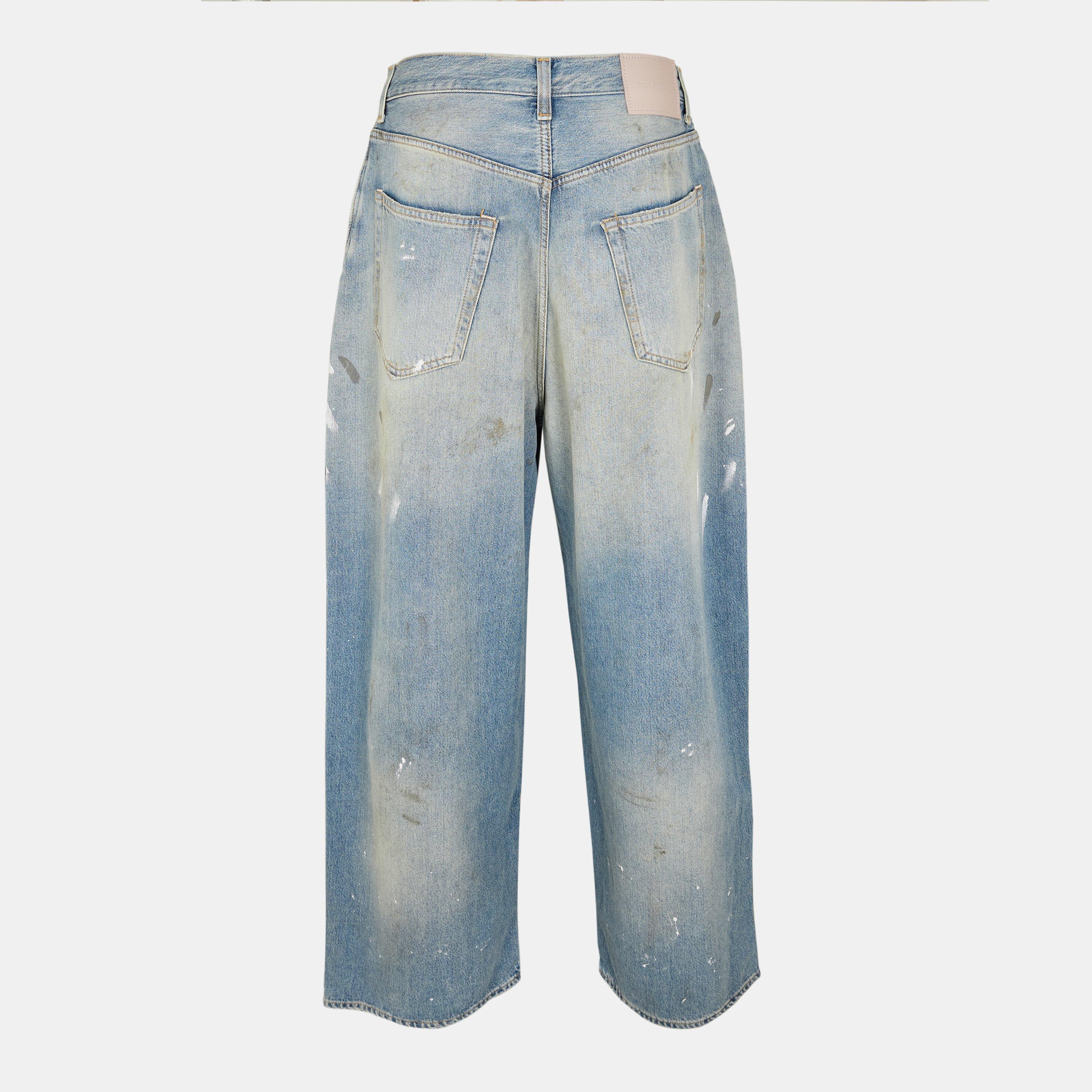 Light Blue - Acne Studios - Men's Trafalgar Wide Leg Jeans - 2