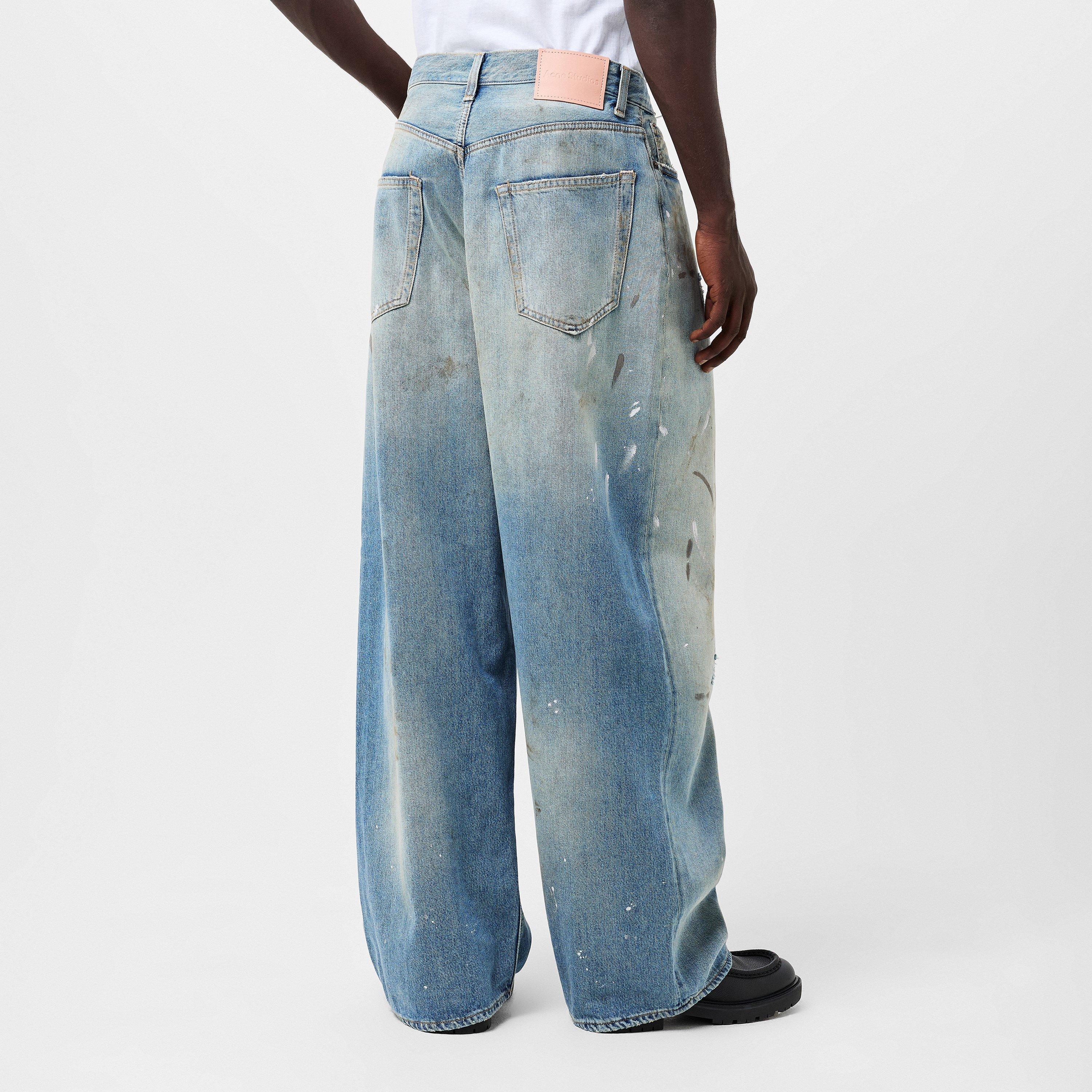 Light Blue - Acne Studios - Men's Trafalgar Wide Leg Jeans - 4