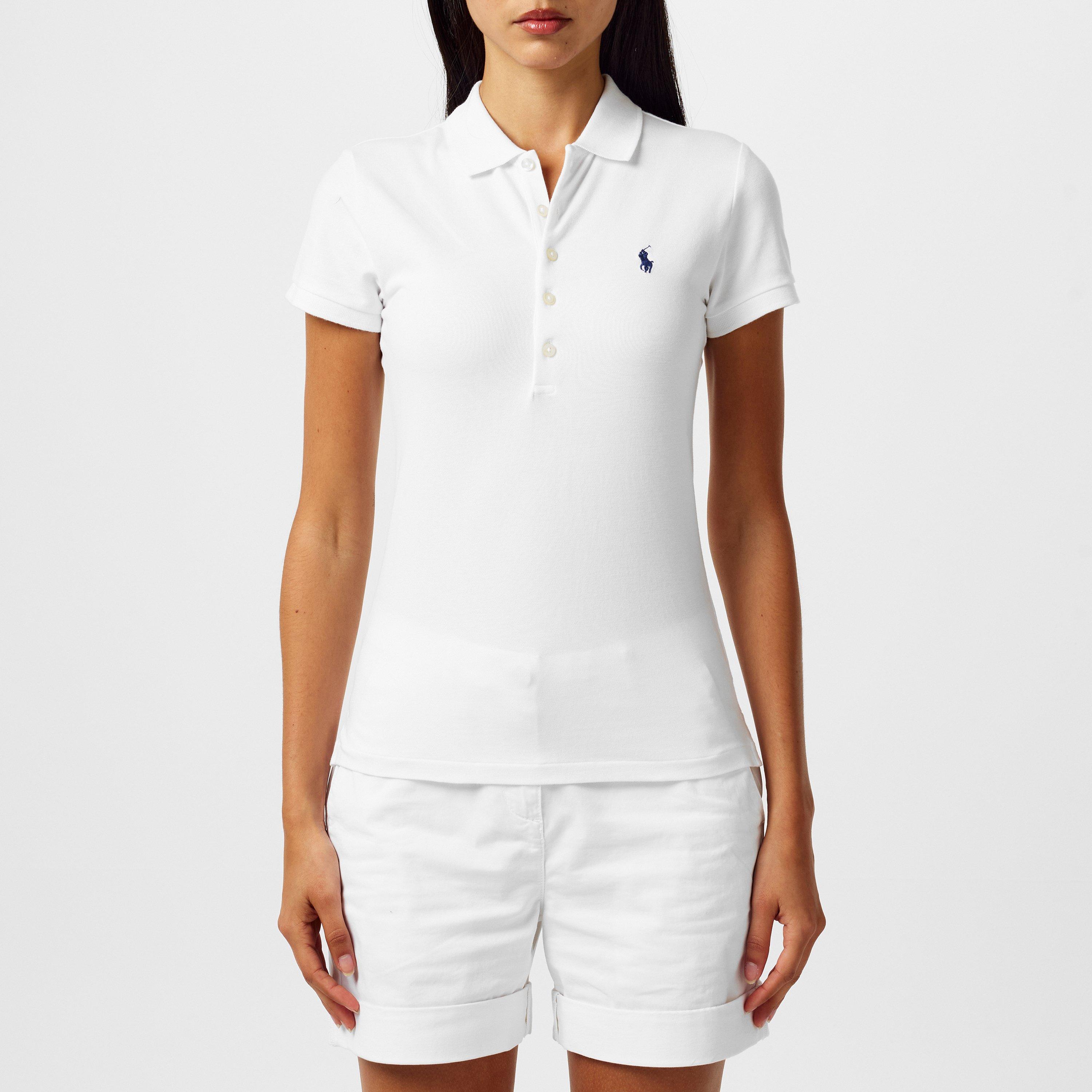 White - Polo Ralph Lauren - Women's Julie Polo Shirt - 3