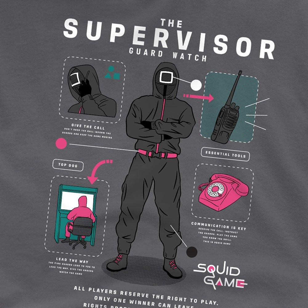 Grey - Squid Game - Squid Game - Season Three The Supervisor T-Shirt - 2