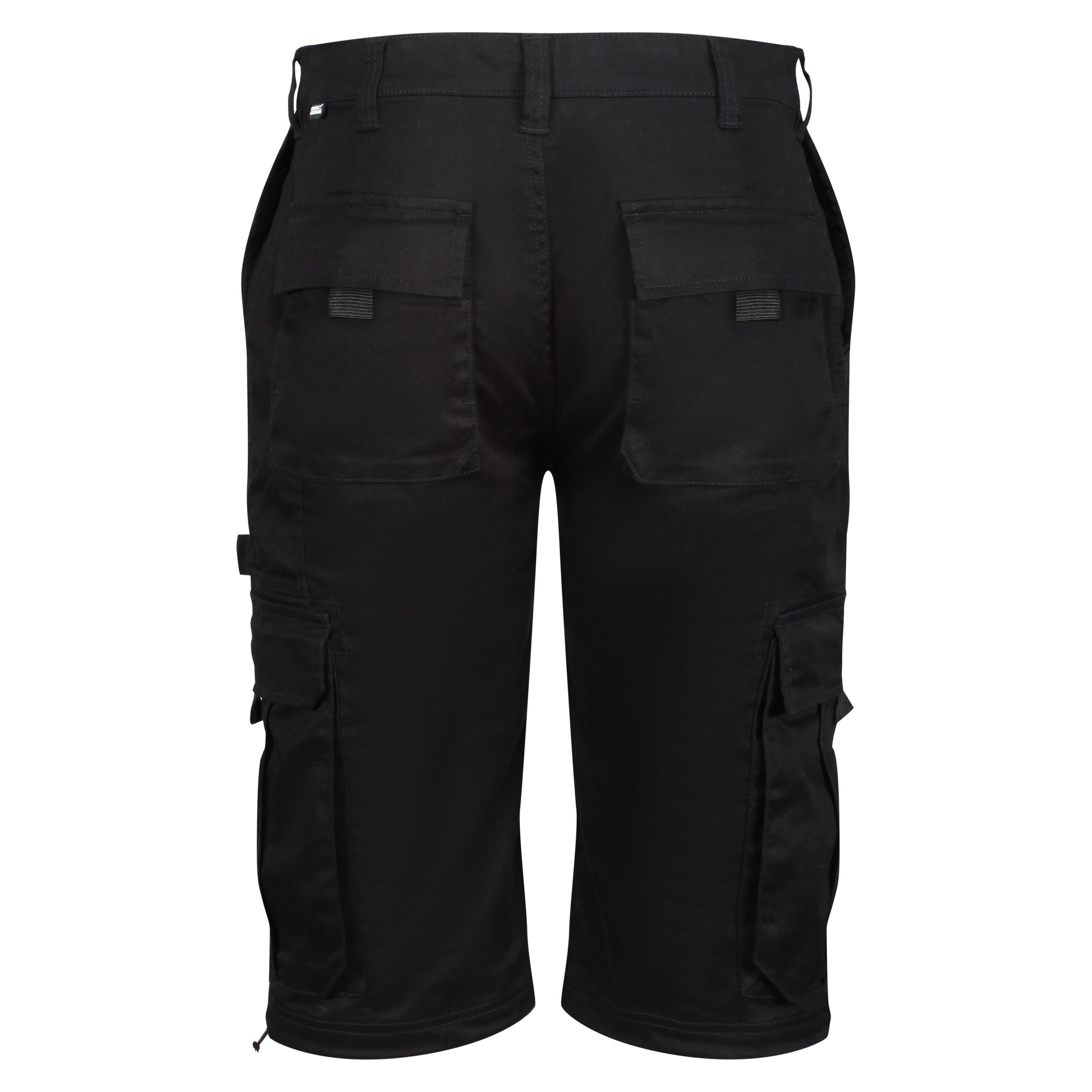Sort - Regatta - Men's Utility Reinforced Multi-Pocket Work Shorts - 2