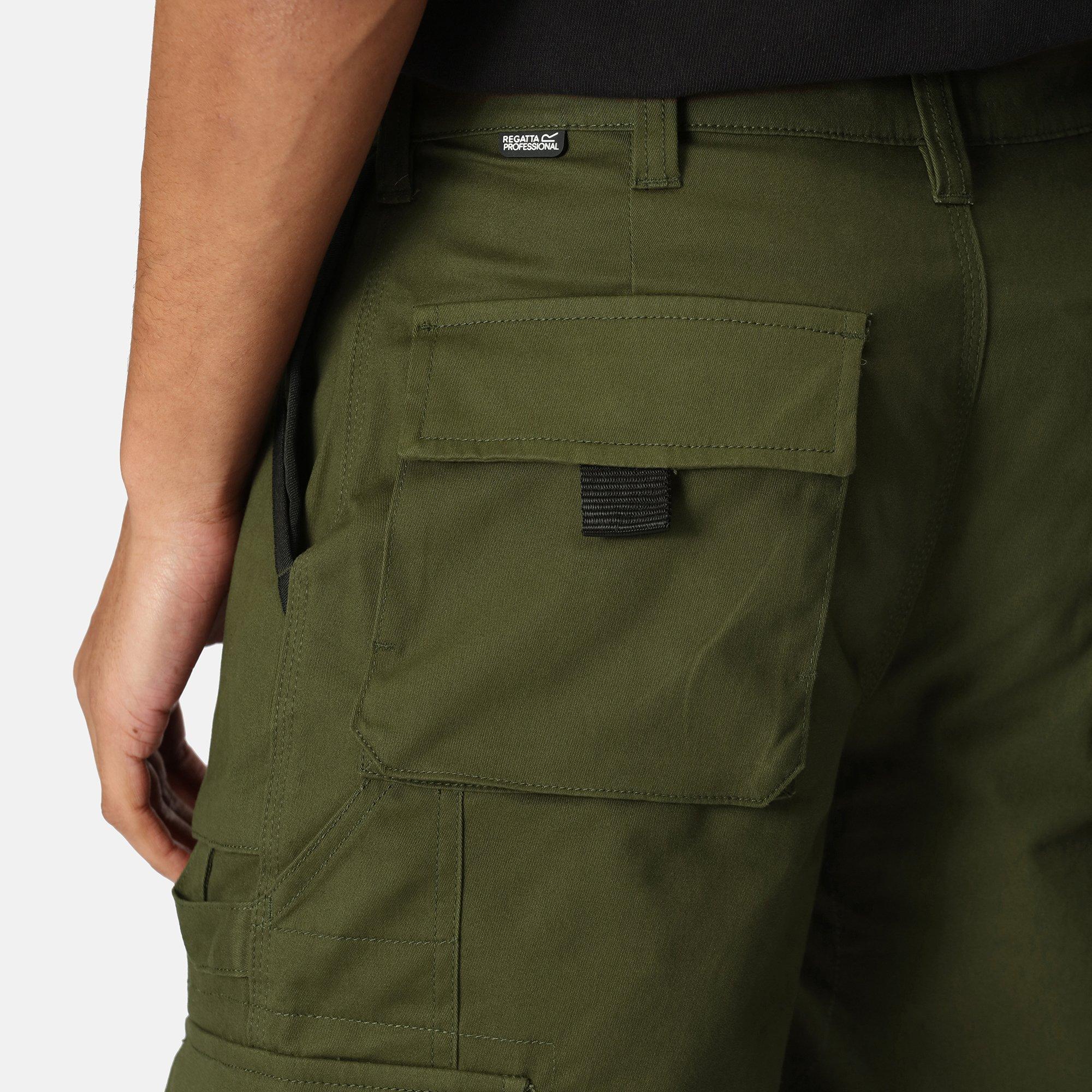 Khaki - Regatta - Utility Work Shorts - 4