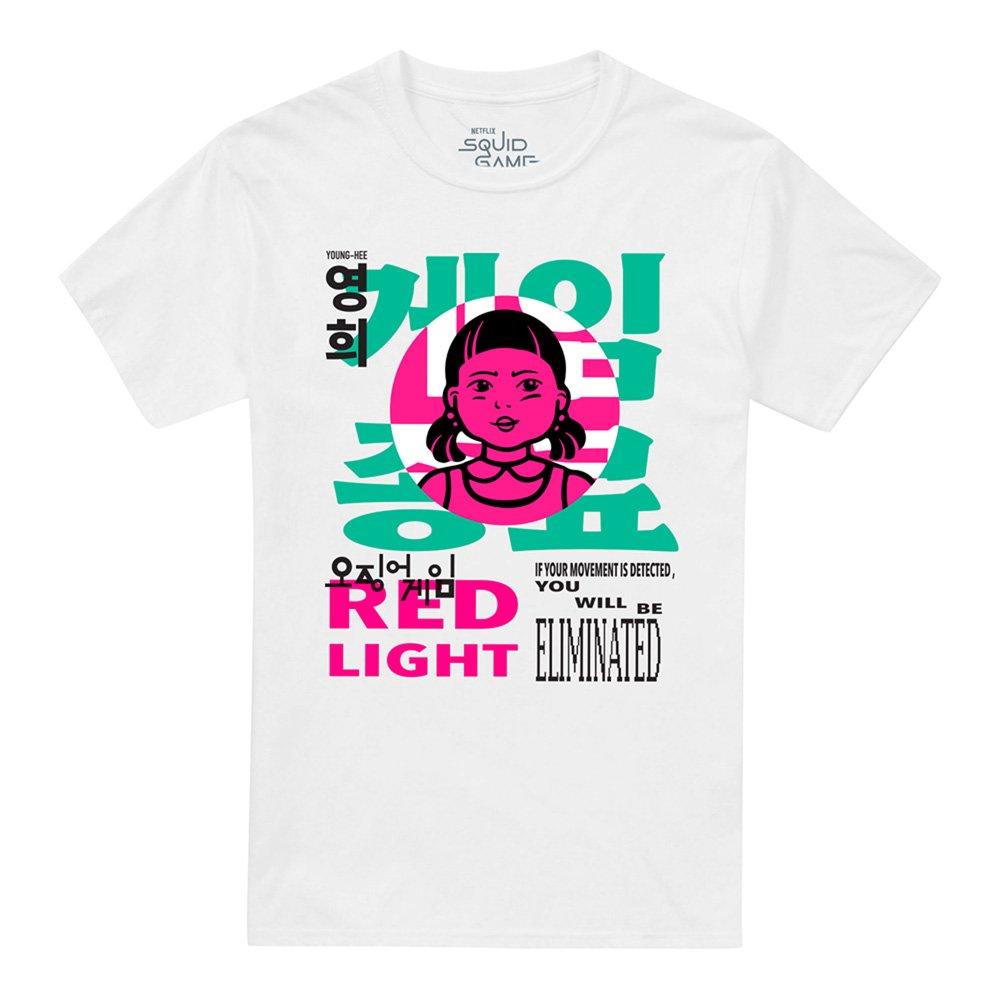 White - Squid Game - Squid Game - Season Three Young-Hee Red Light T-Sh - 4