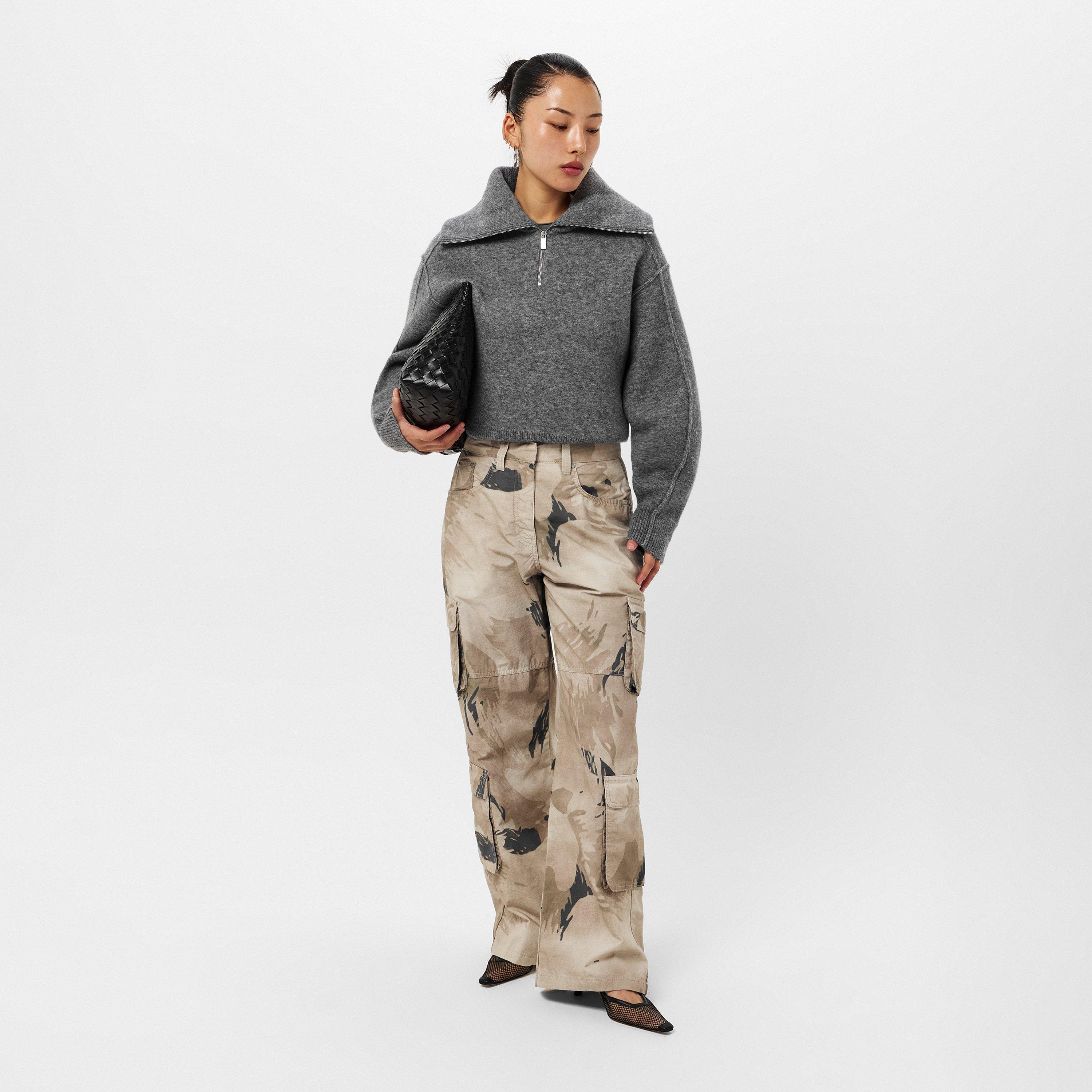 Grey Marl - Represent - Women's Polar Crew Neck Jumper - 6