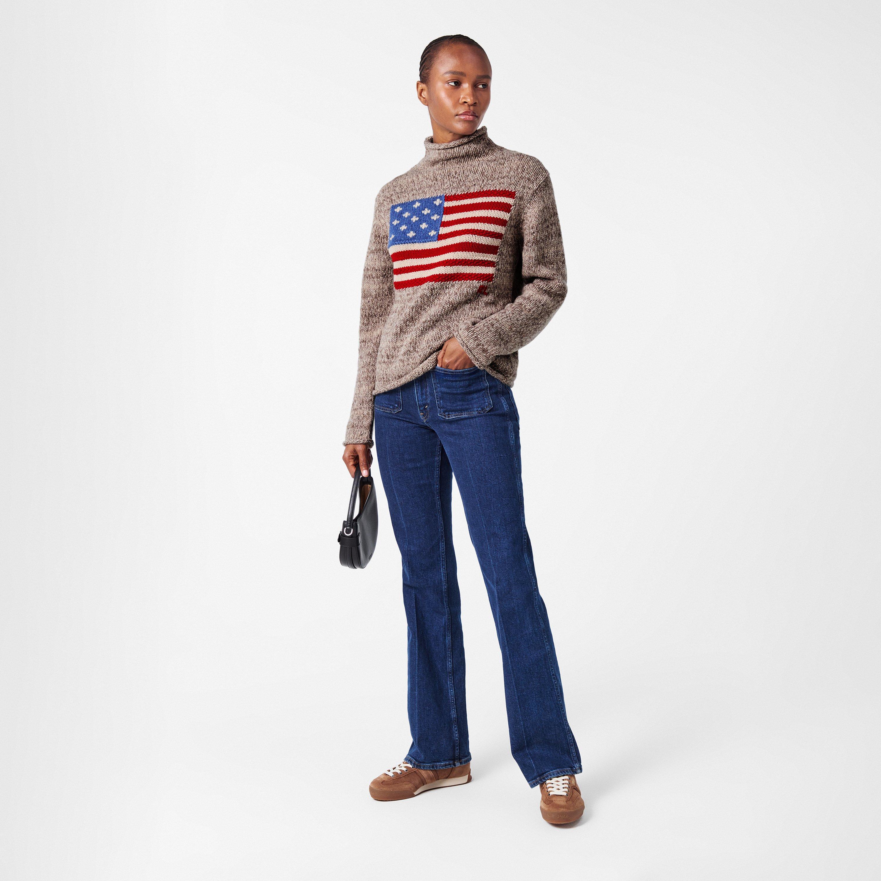 NATURAL MULTI - Polo Ralph Lauren - Polo Flag Knit Ld54 - 6