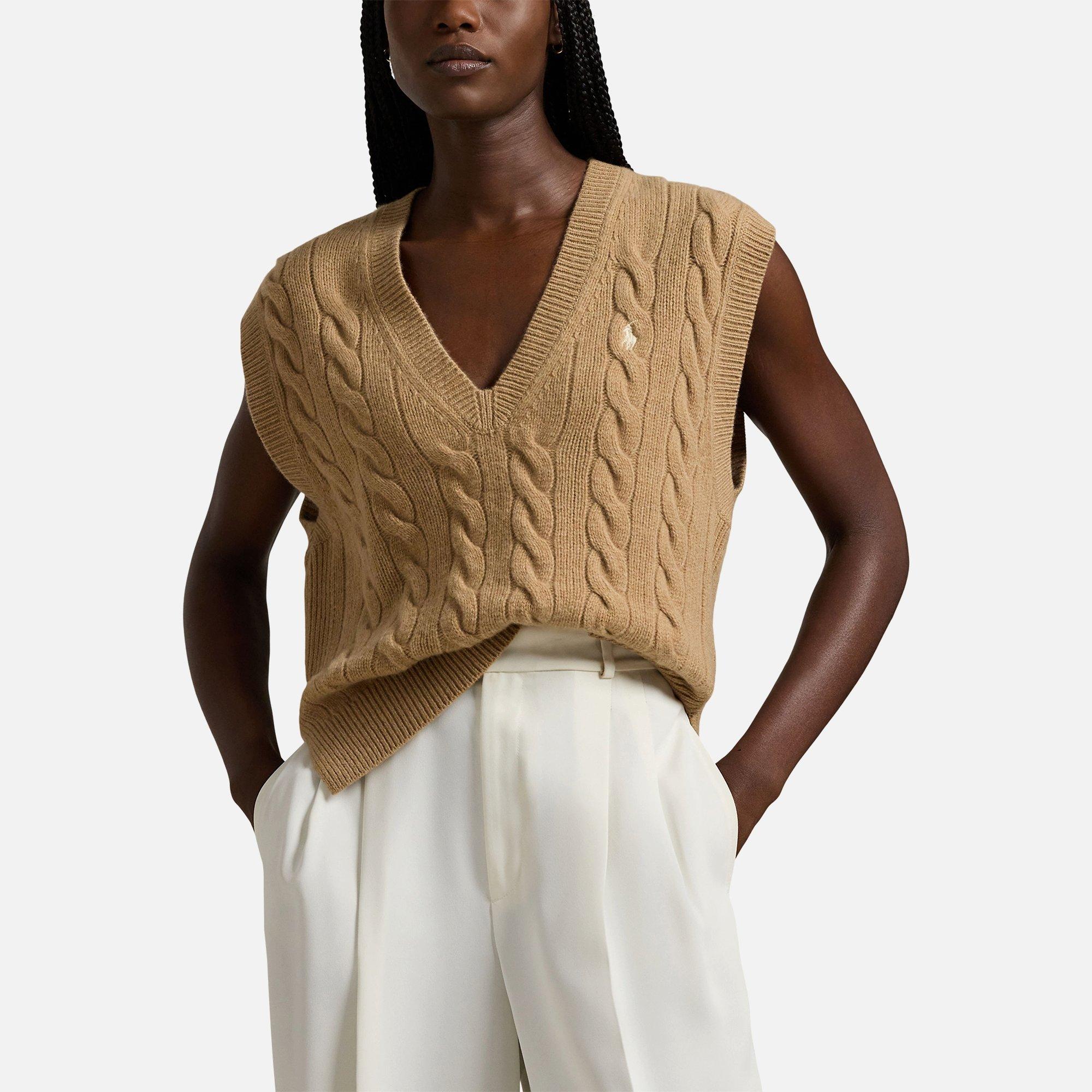 COL CAM - Polo Ralph Lauren - Women's Knitted Sweater Vest - 2