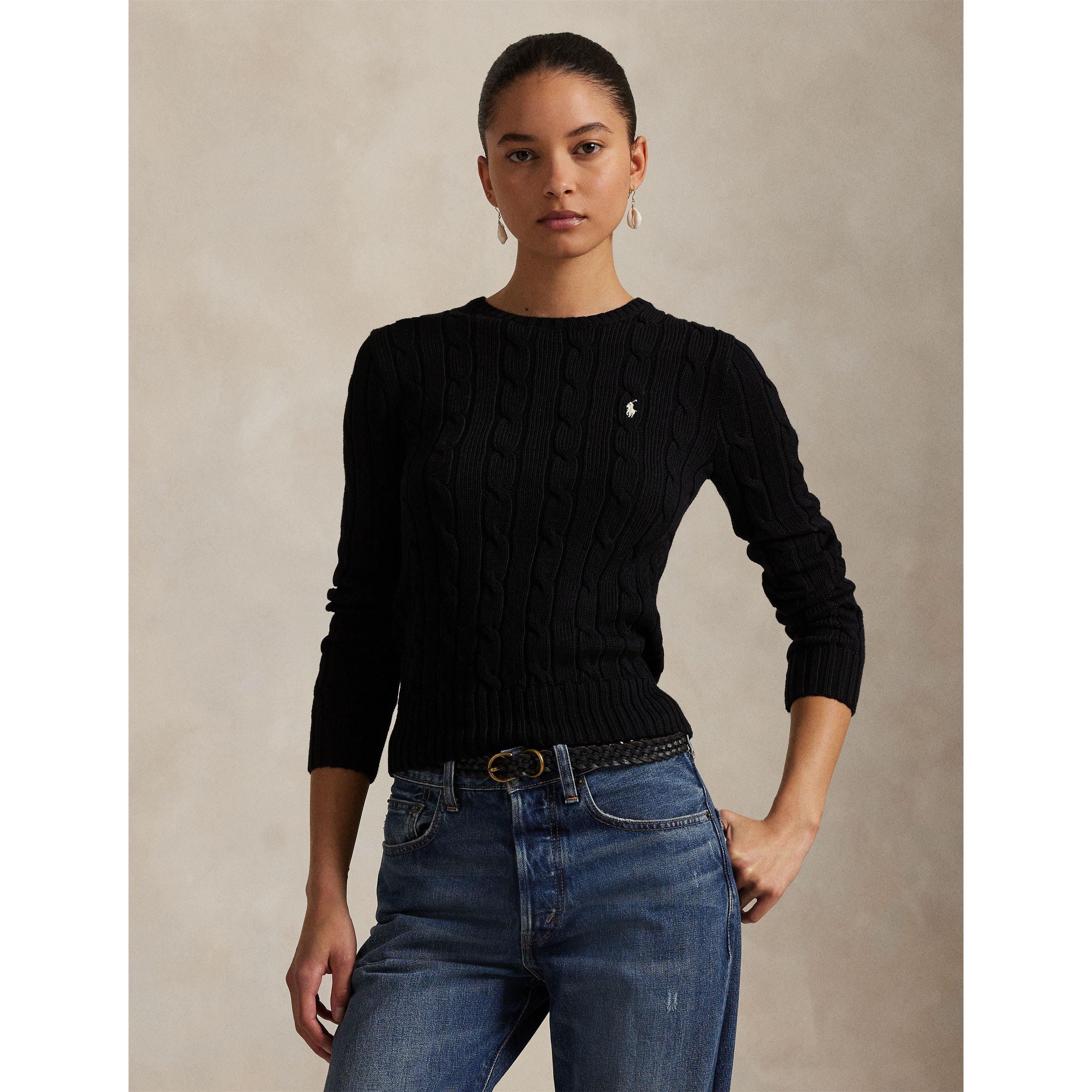 Polo Black - Polo Ralph Lauren - Women's Cable-Knit Jumper - 3