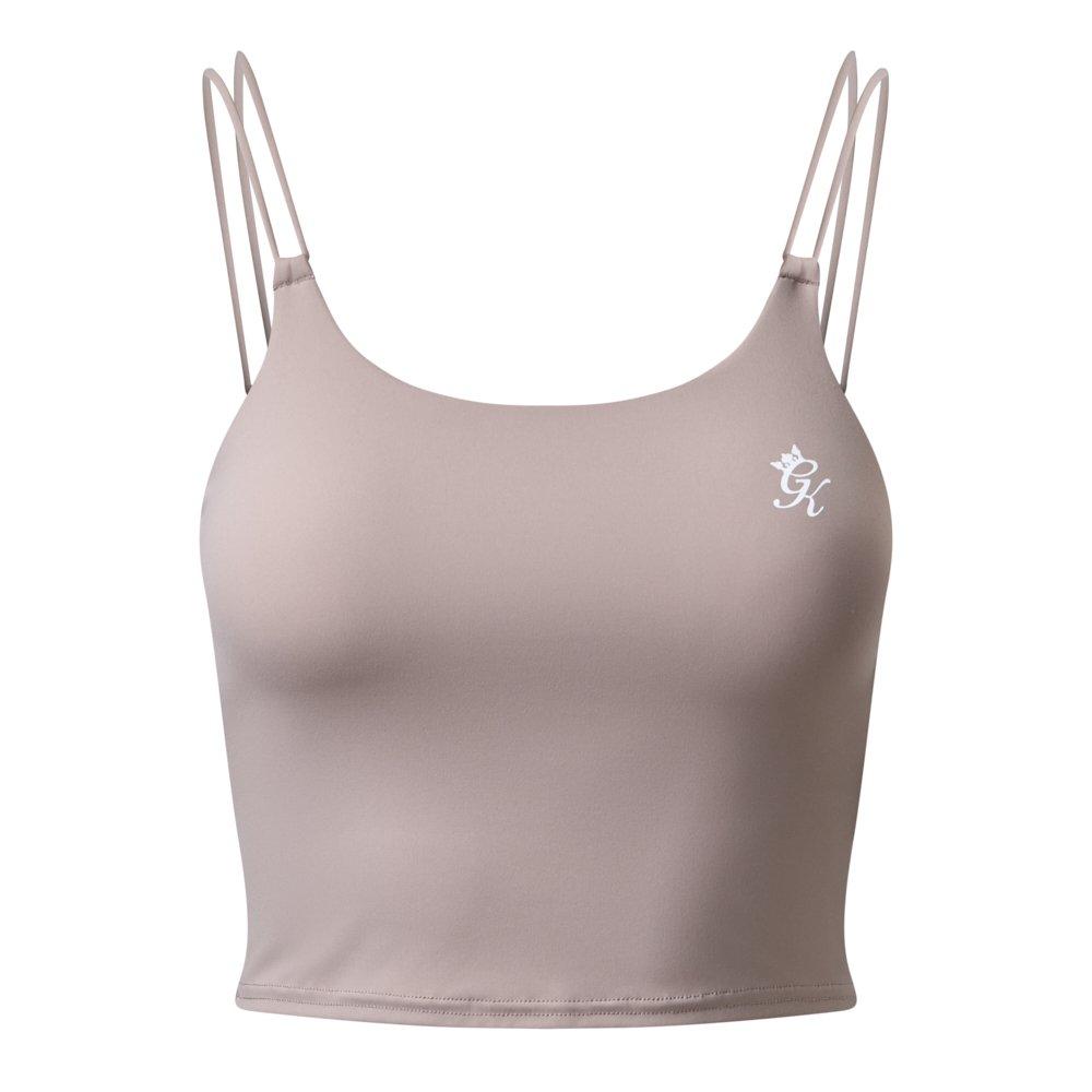 Talpa - Gym King - Gym King 365 Long Line Tank - Taupe - 1