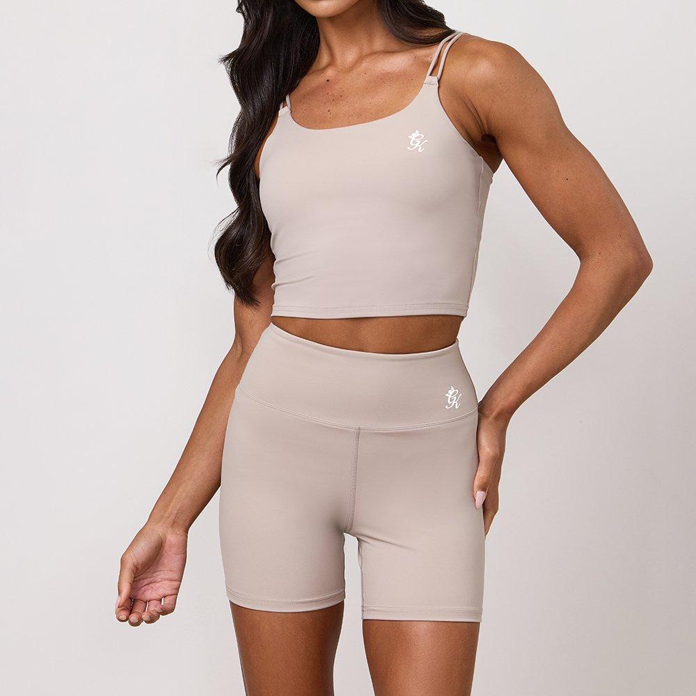 Talpa - Gym King - Gym King 365 Long Line Tank - Taupe - 3