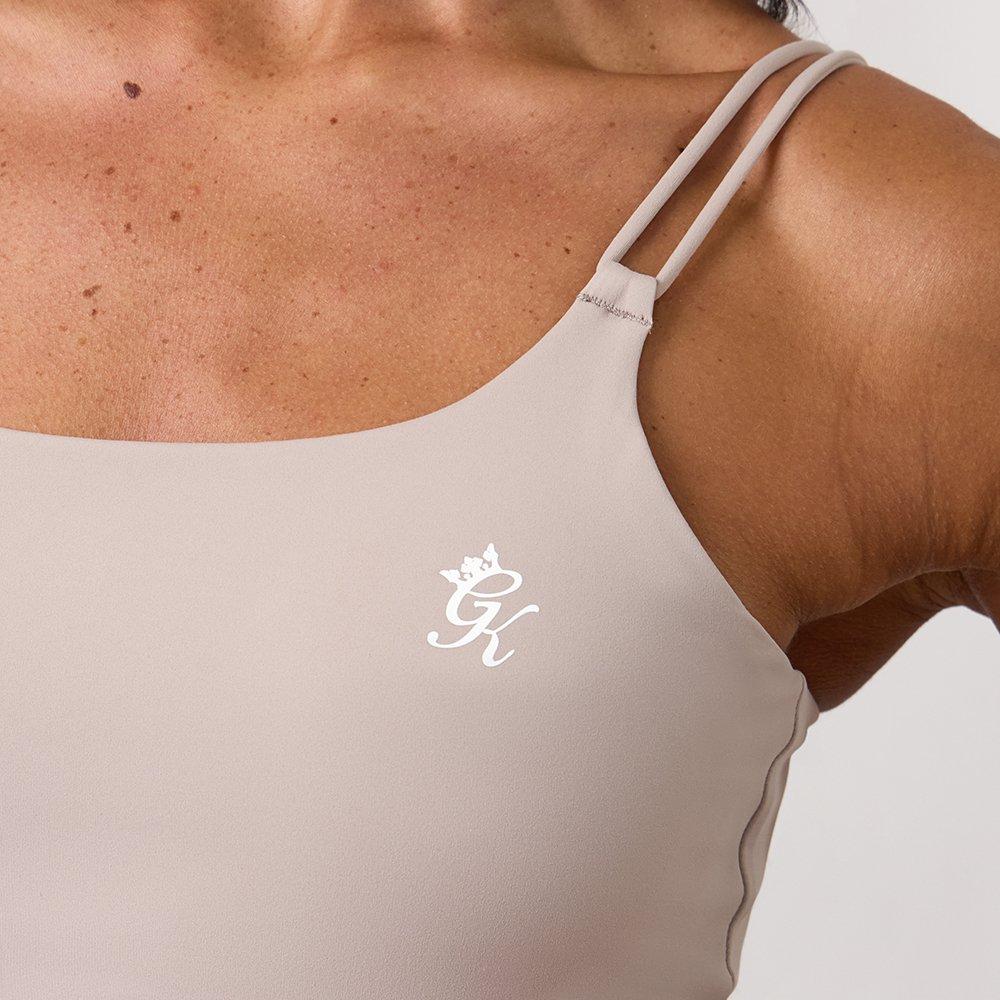 Talpa - Gym King - Gym King 365 Long Line Tank - Taupe - 5
