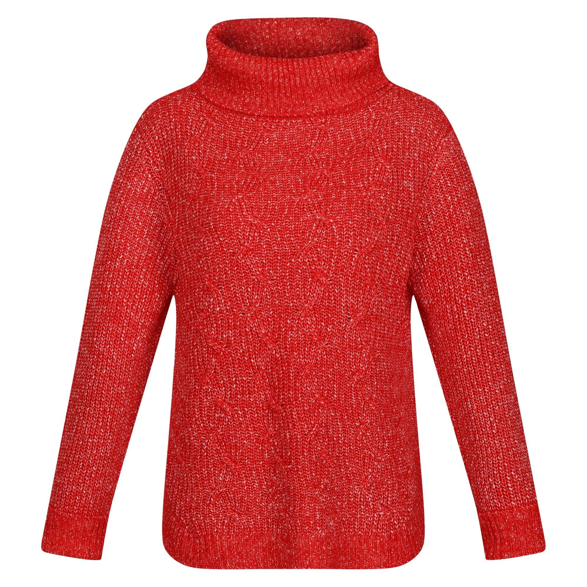 Regatta Women's Kensley Crew Neck Jumper - Coderedmarl - 18 (2XL)