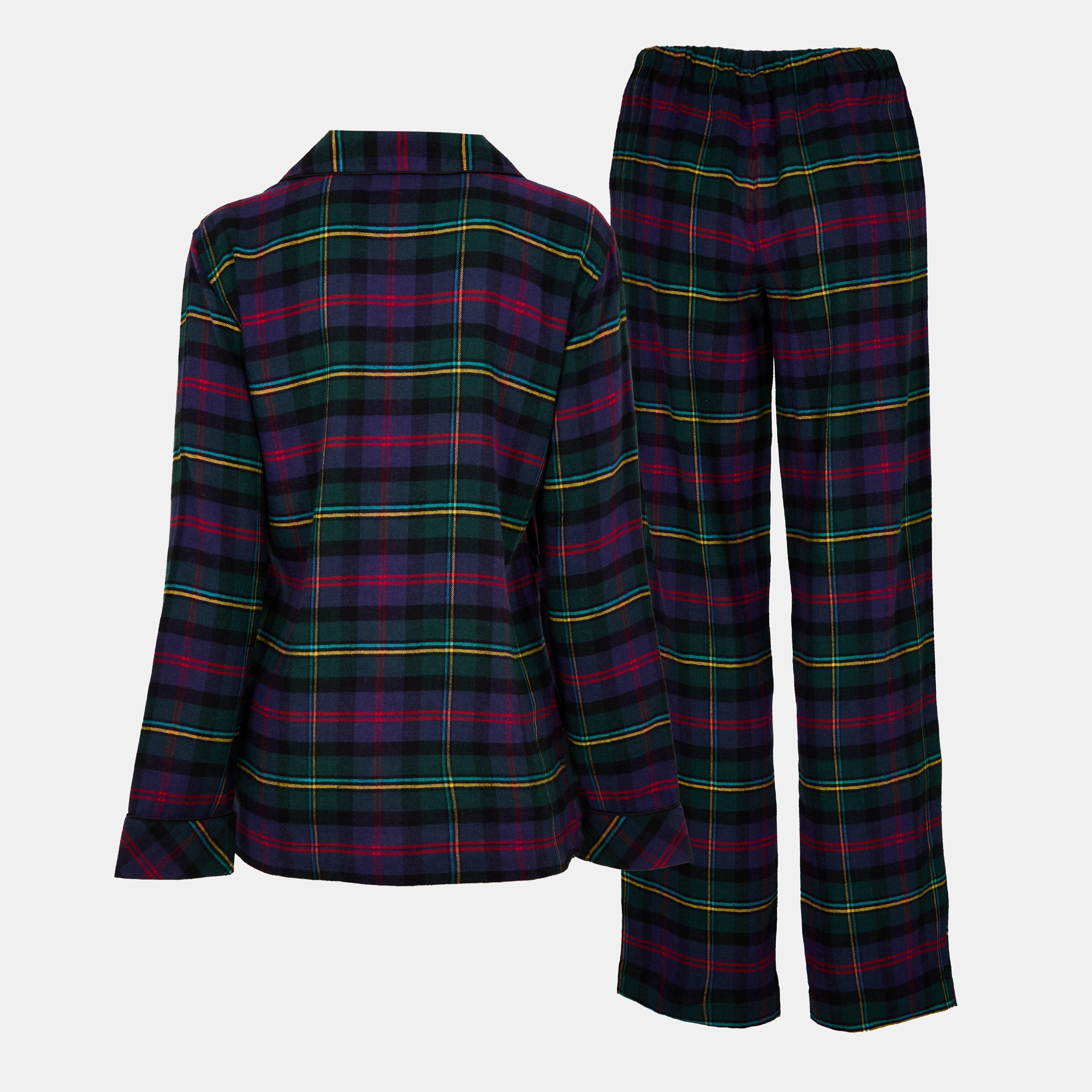 Multi Plaid - Lauren by Ralph Lauren - Women's Long-Sleeve Pyjama Sets - 2