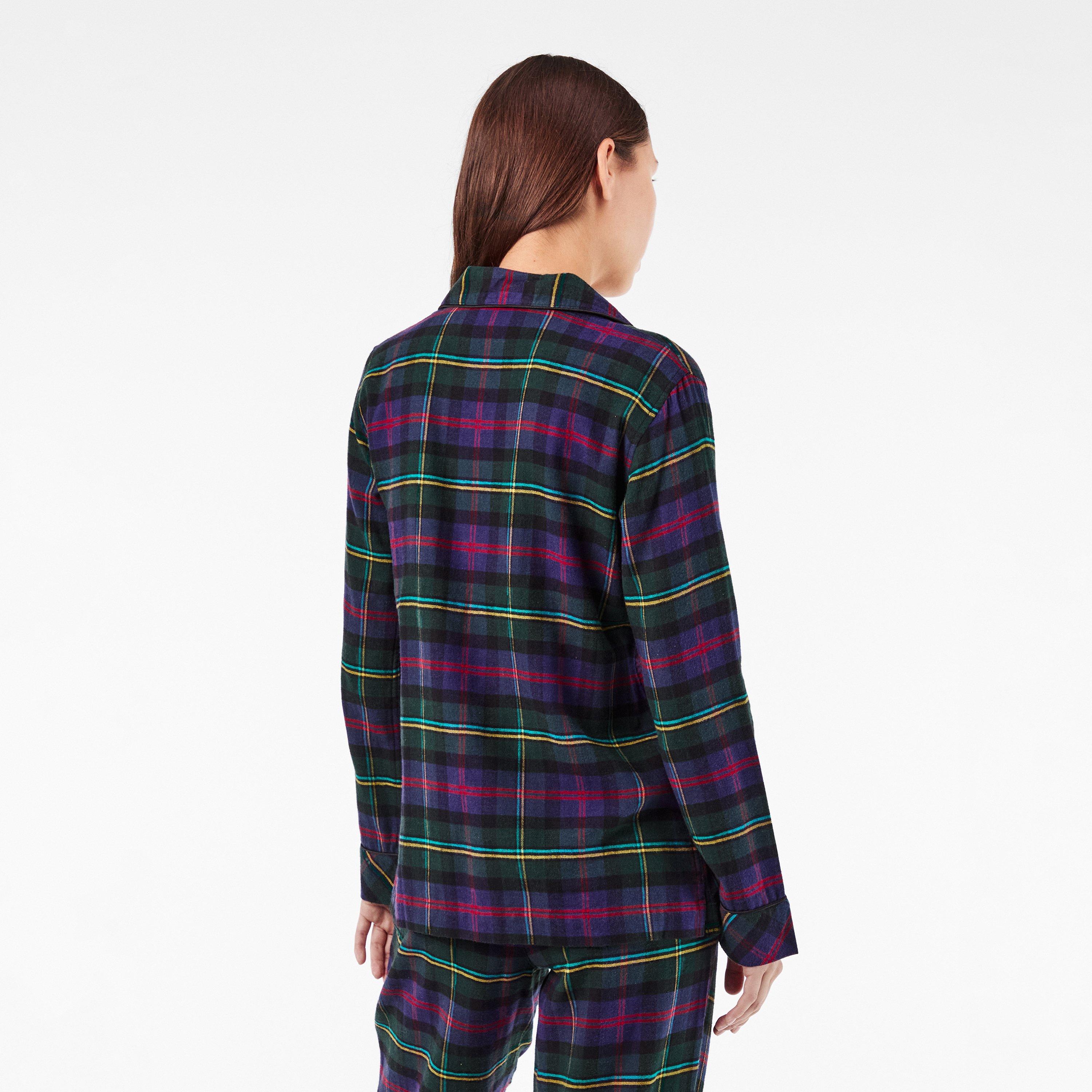 Multi Plaid - Lauren by Ralph Lauren - Women's Long-Sleeve Pyjama Sets - 4