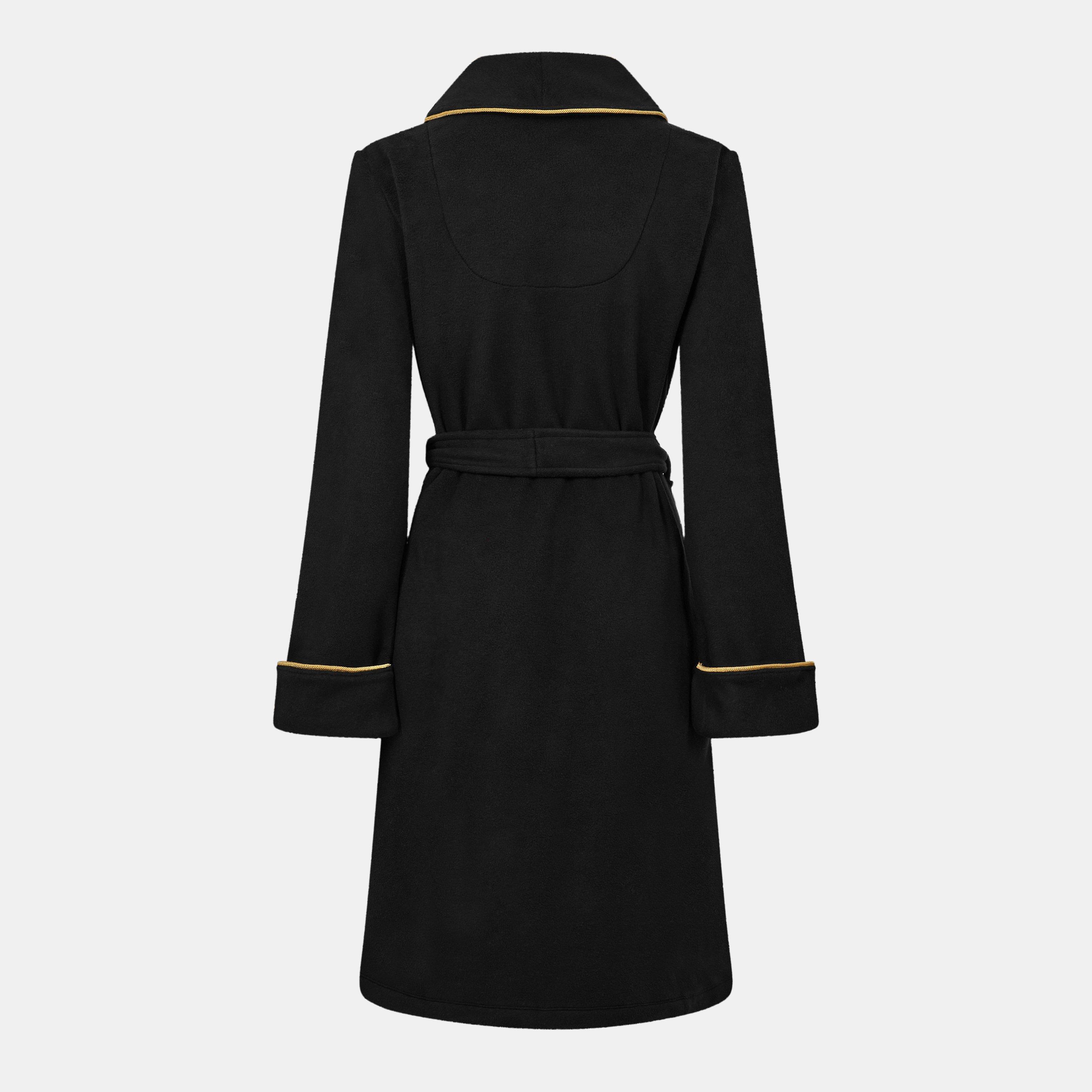 Black - Lauren by Ralph Lauren - Women's Dalton Towel Dressing Gown - 2