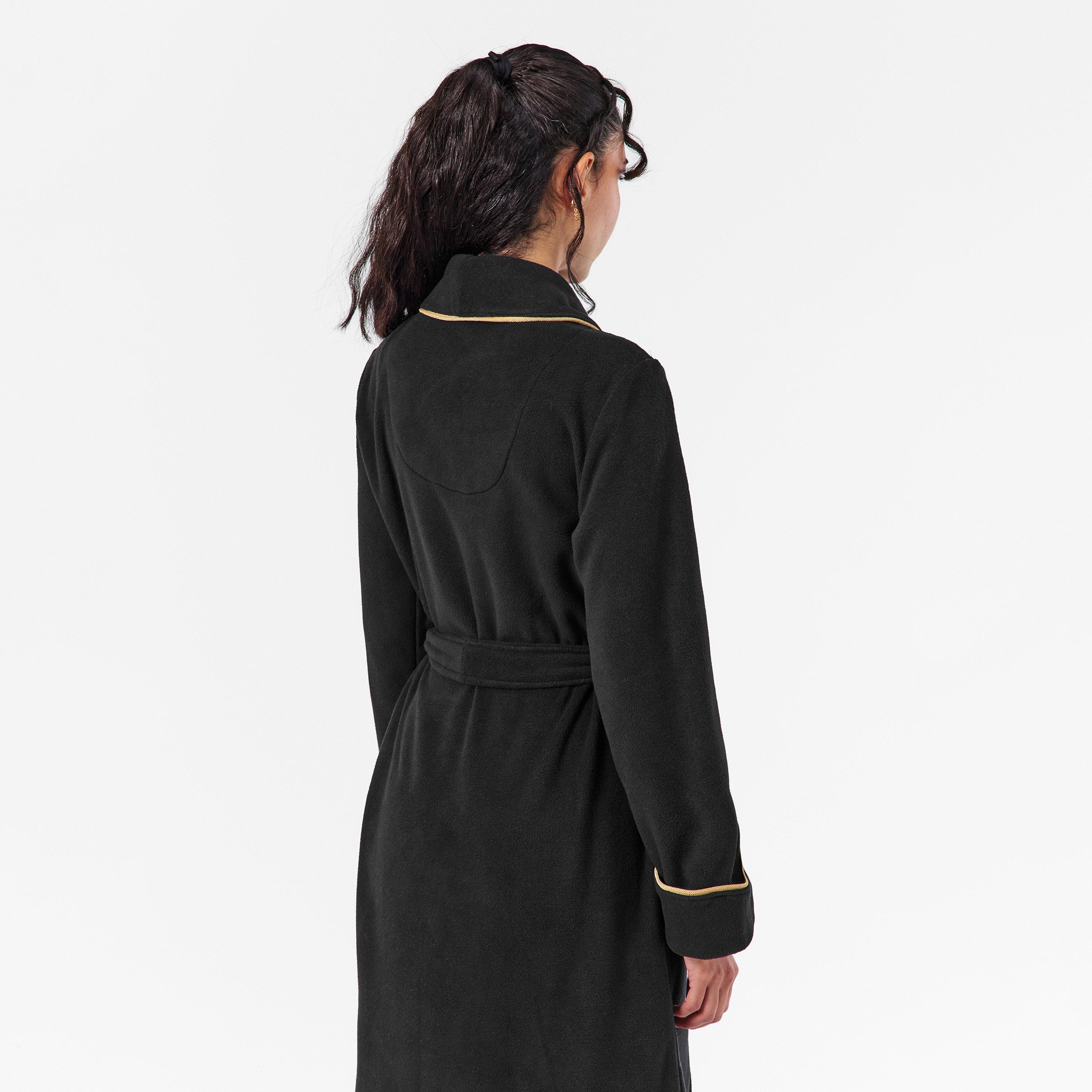 Black - Lauren by Ralph Lauren - Women's Dalton Towel Dressing Gown - 4