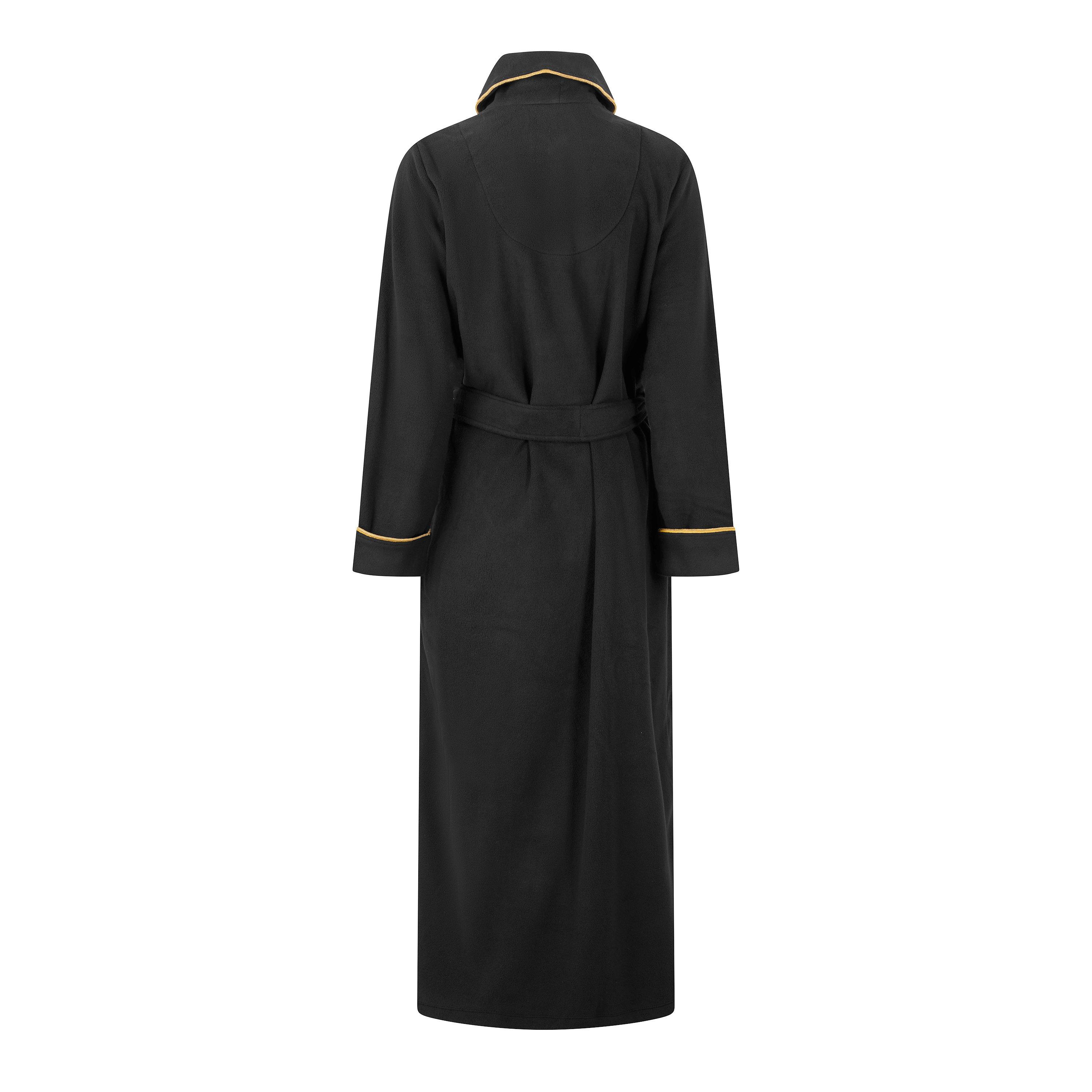 Black - Lauren by Ralph Lauren - Women's Dalton Towel Dressing Gown - 2