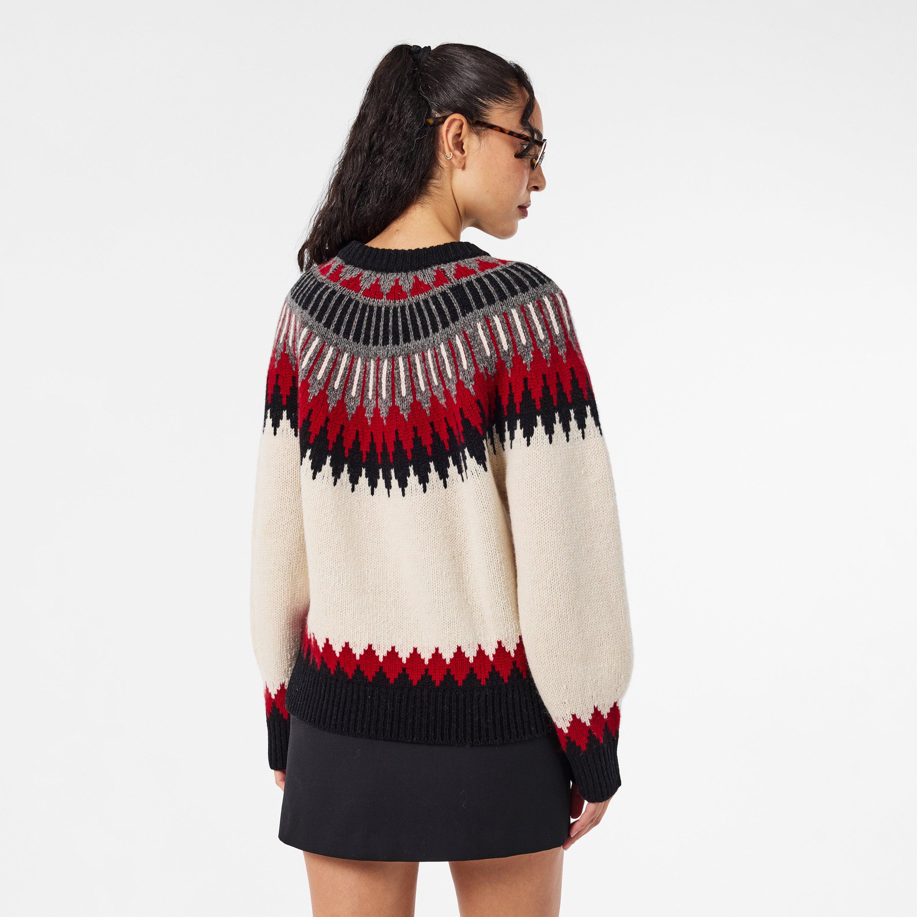 Authentic Cream - Polo Ralph Lauren - Women's Fair Isle Crew Neck Jumper - 4