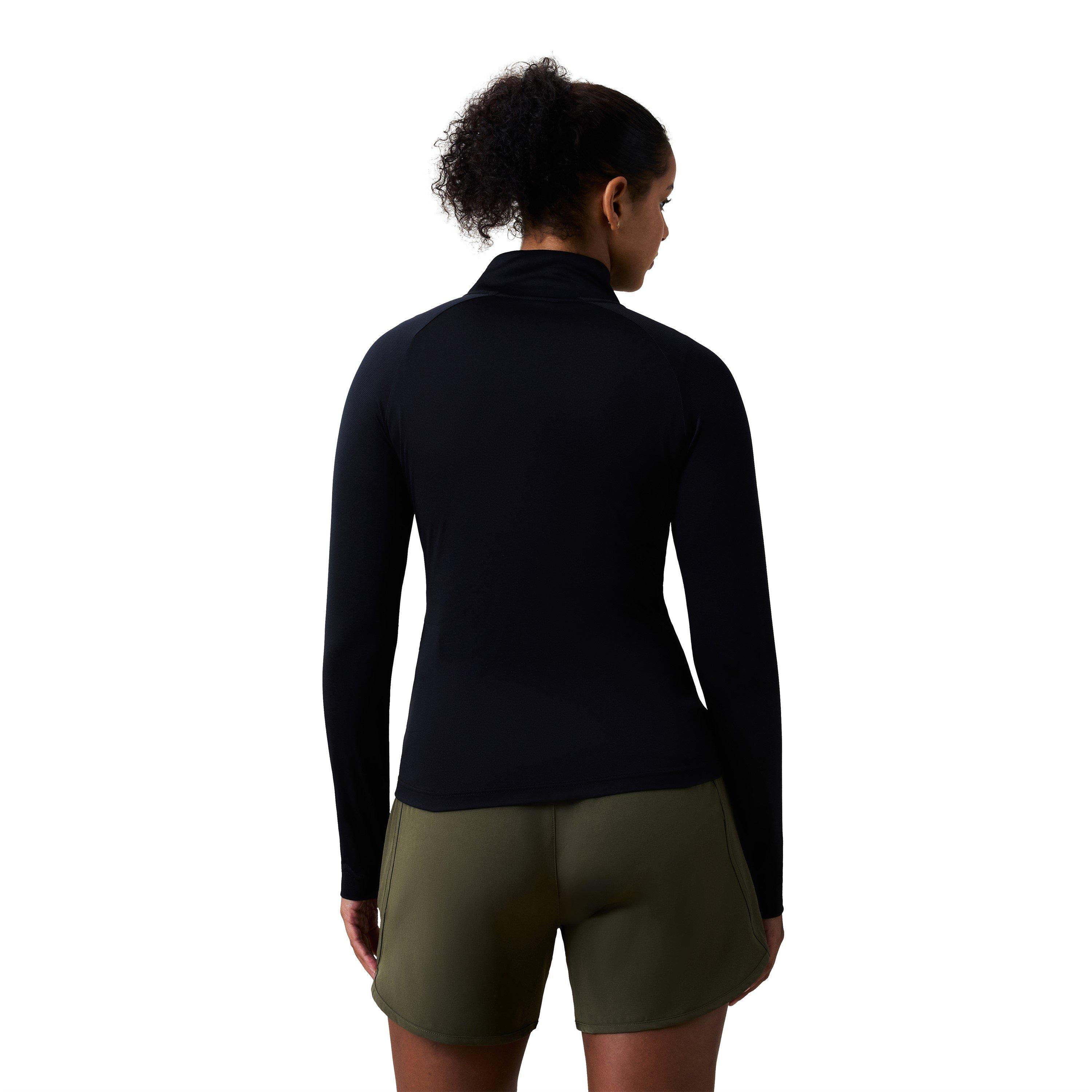 Schwarz - Canterbury - Women's Tempo+ Quarter Zip Long Sleeve T-Shirt - 4