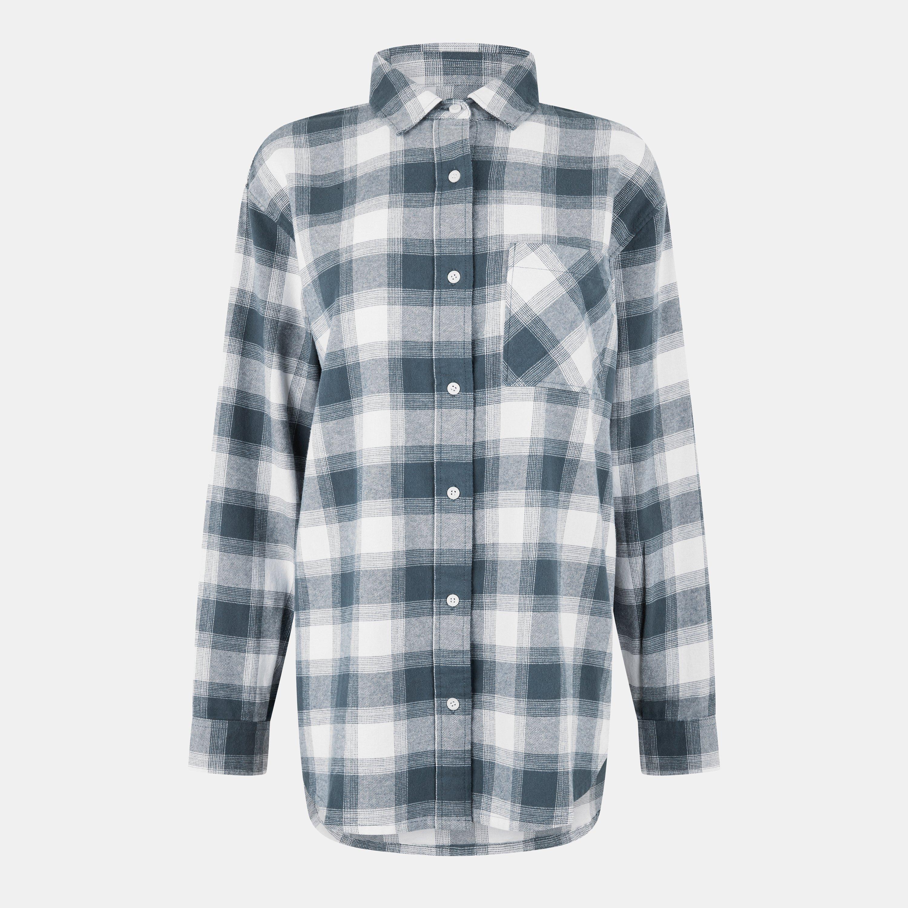 Storm - Jack Wills - Women's JW Flannel Long-Sleeve Patterned Shirt - 1