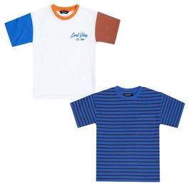 Firetrap Cool T Shirt 2 Pack Infant Boys