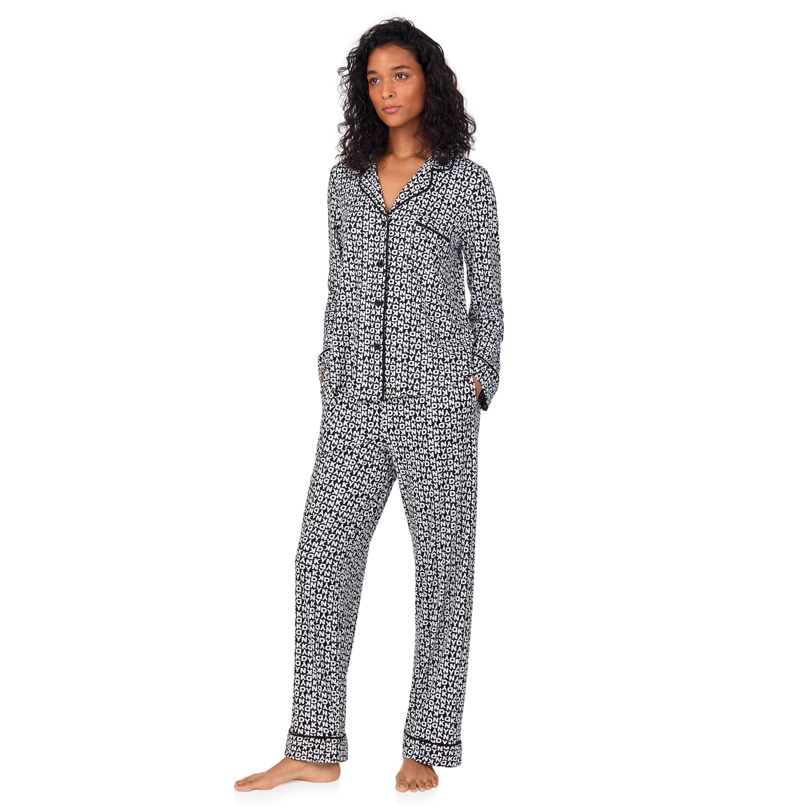 Black Letters - DKNY - DKNY DKNY Prnt PJSet Ld54 - 3