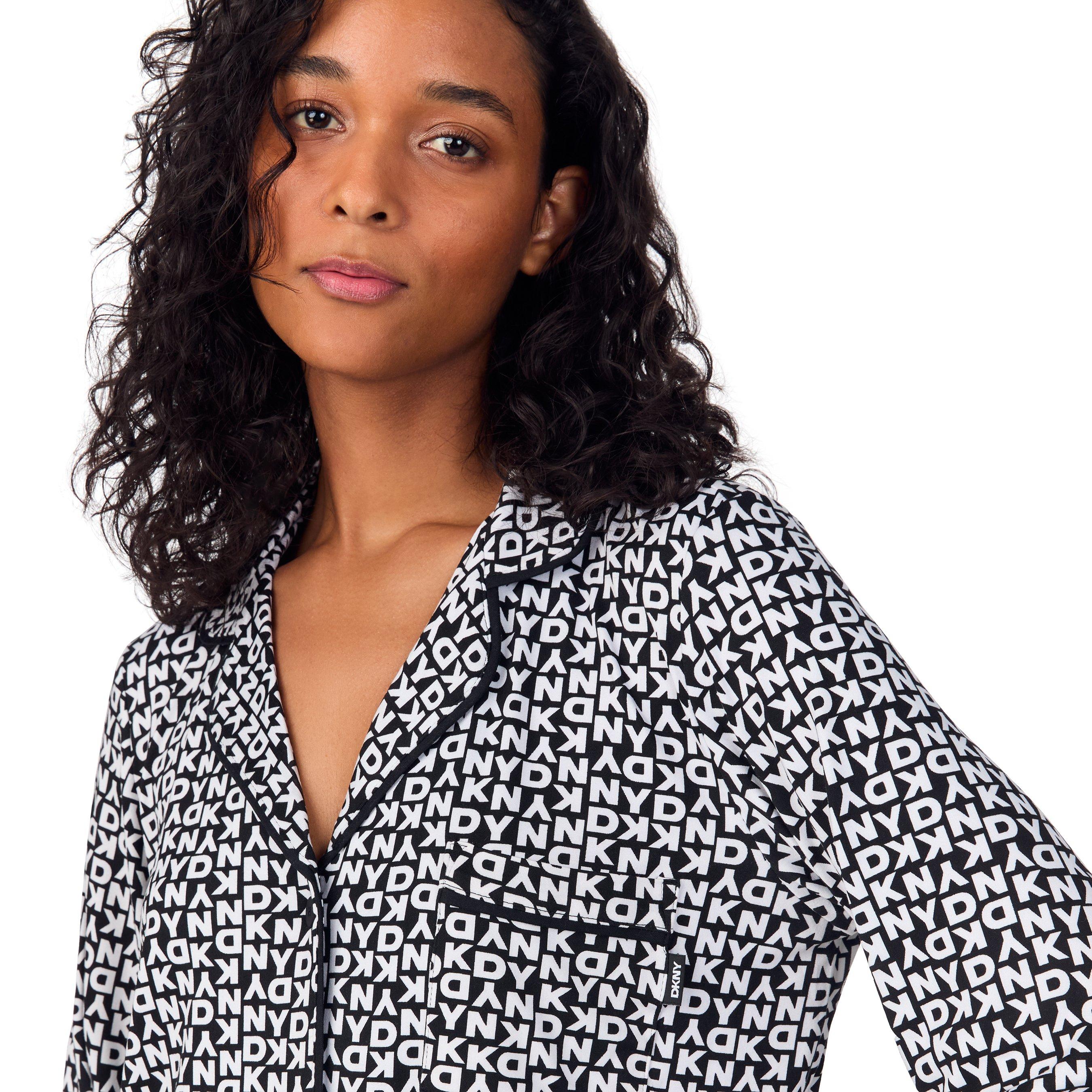 Black Letters - DKNY - DKNY DKNY Prnt PJSet Ld54 - 4