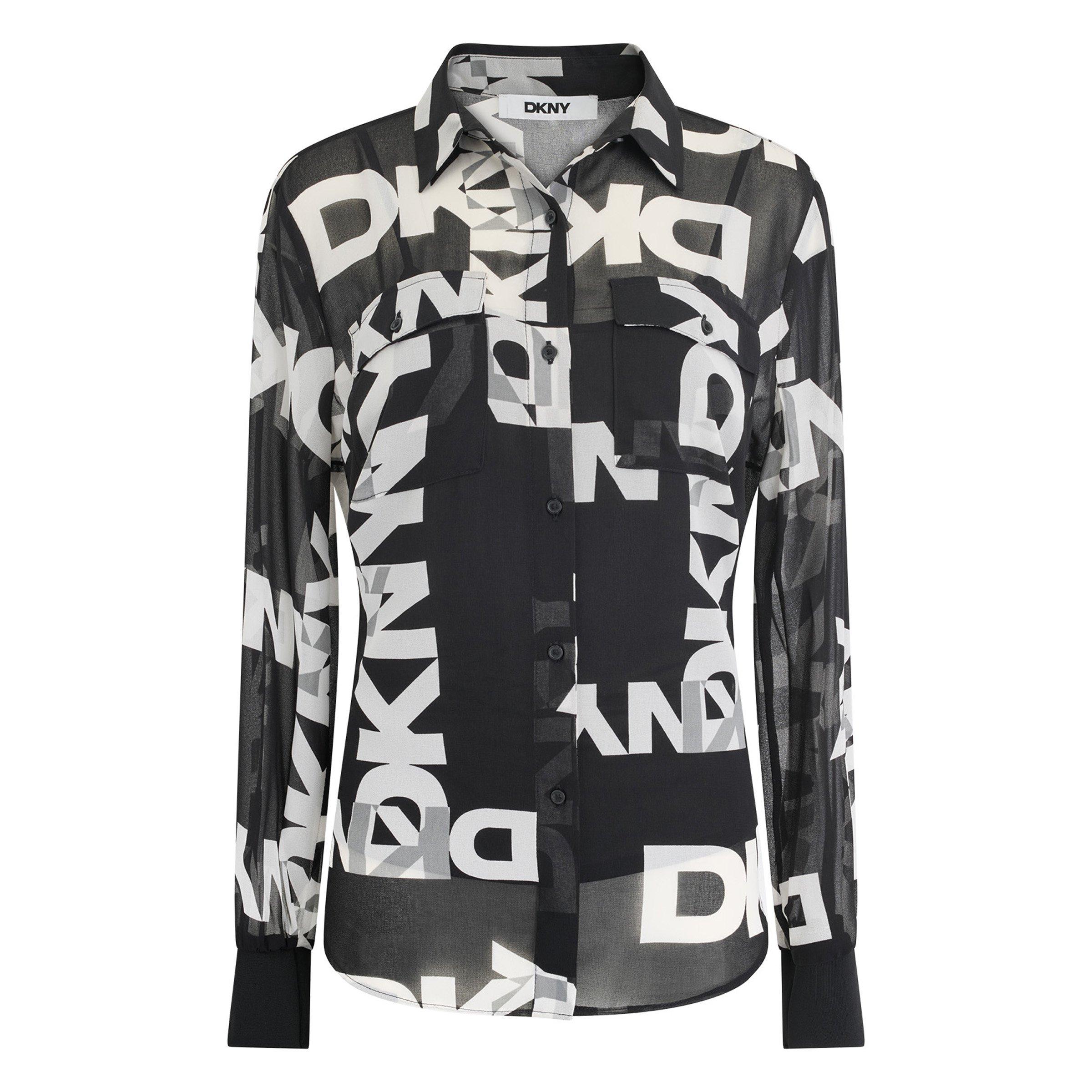 Women's Long Sleeve Patterned Shirt