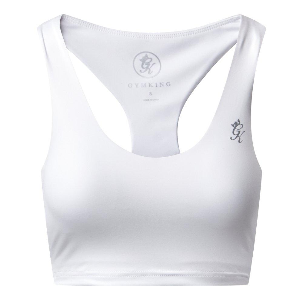 Wit - Gym King - Gym King 365 V-Neck Tank - White - 1