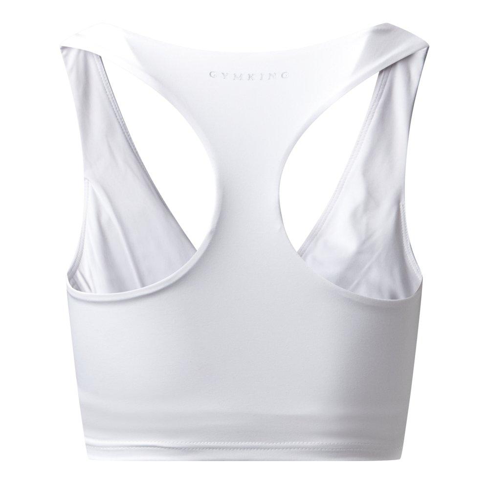Wit - Gym King - Gym King 365 V-Neck Tank - White - 2