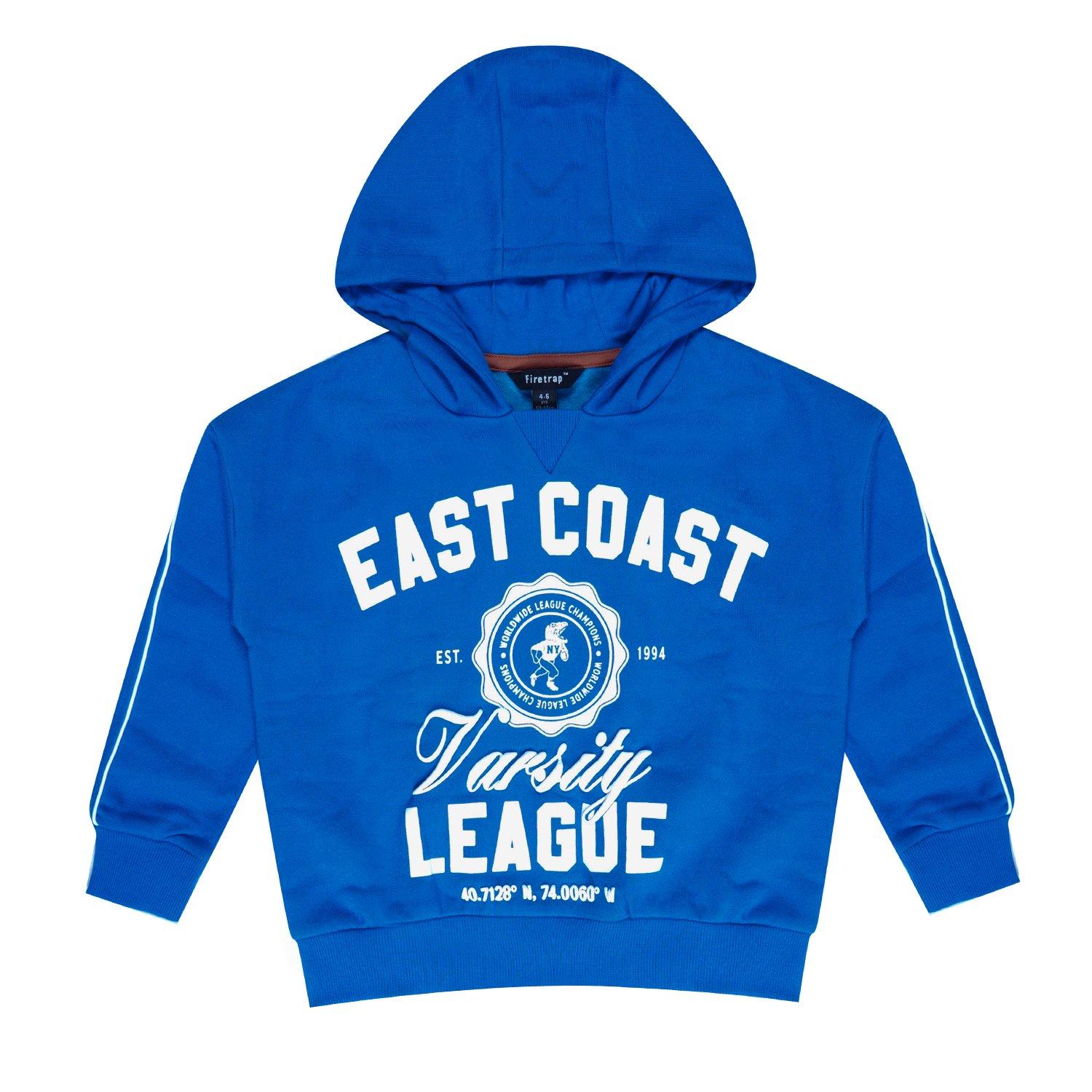 Blå - Firetrap - Fleece Tracksuit - 2