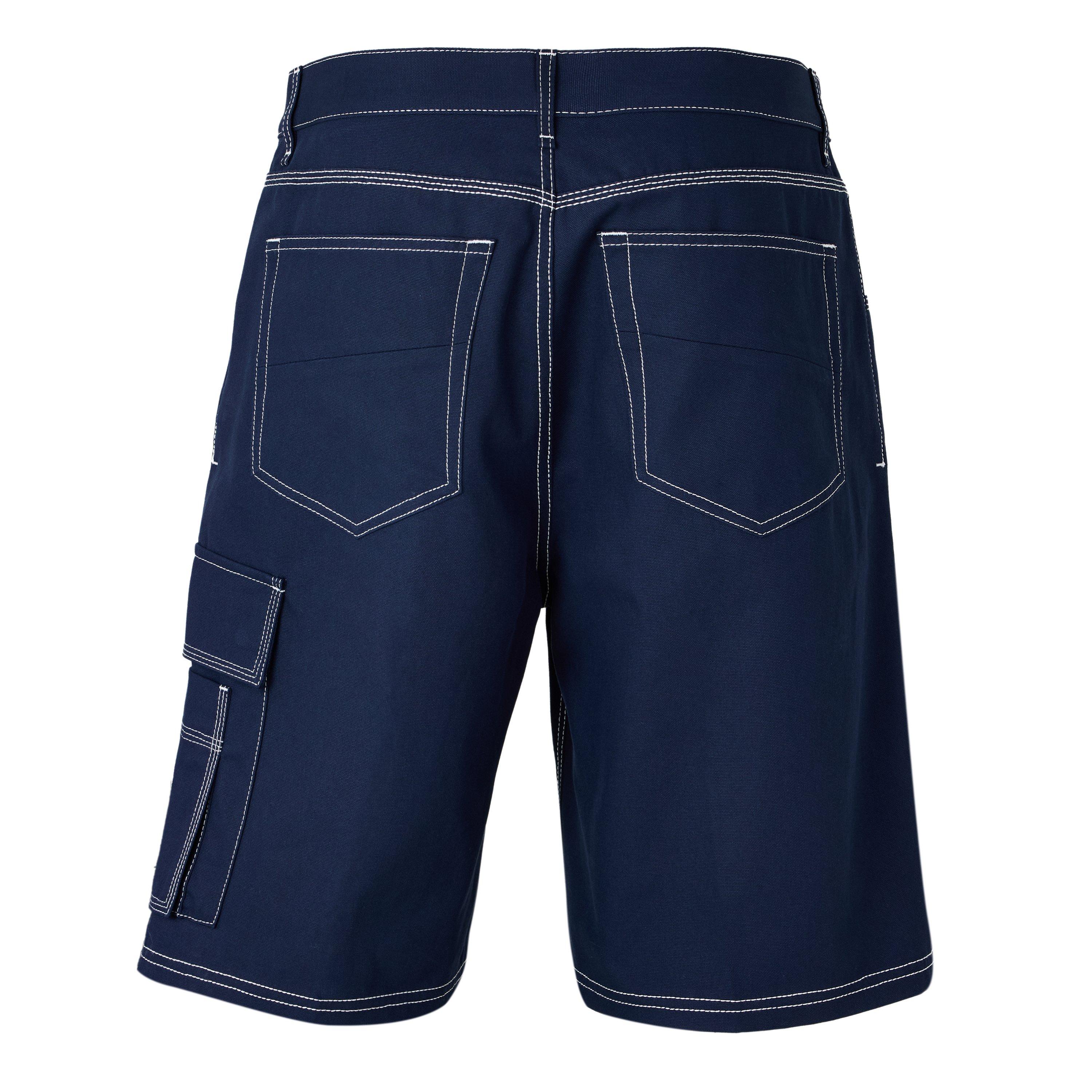 Navy - Fendi - Fendi Stitch Short Sn63 - 2