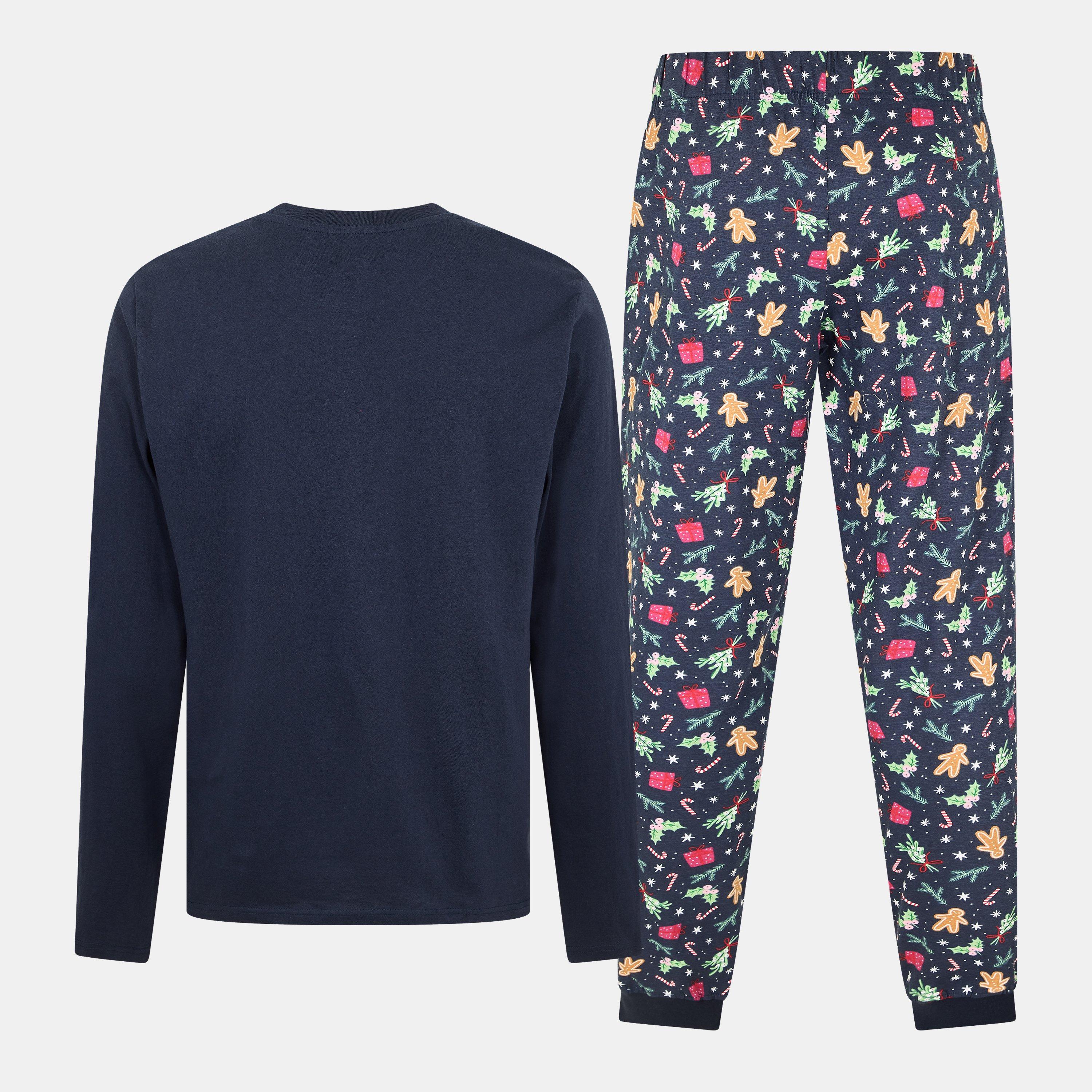 Black - Linea - Festive Gingerbread Pyjama Set - 2