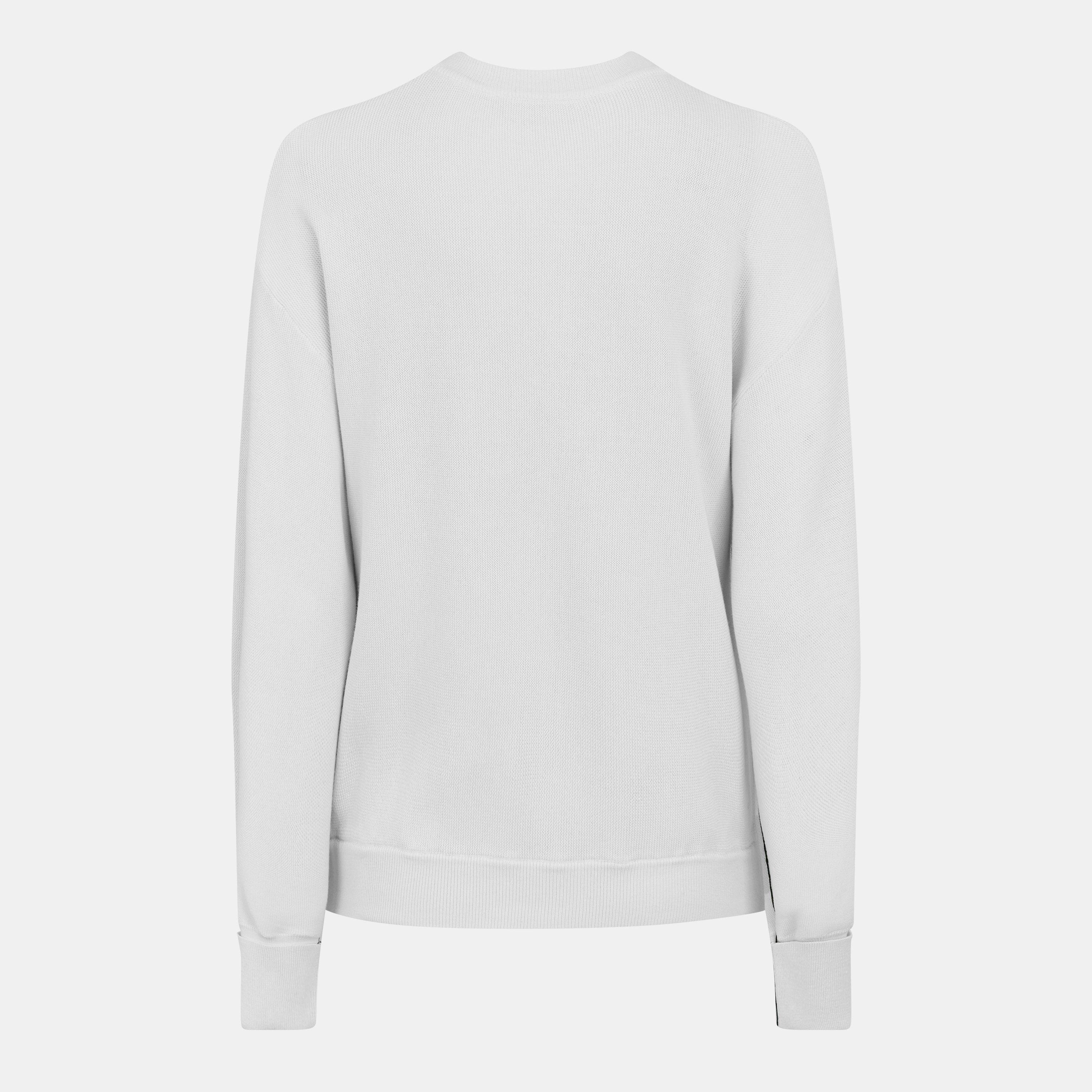 Flour - Lacoste - Women's V-Neck Knitted Sweater Vest - 2