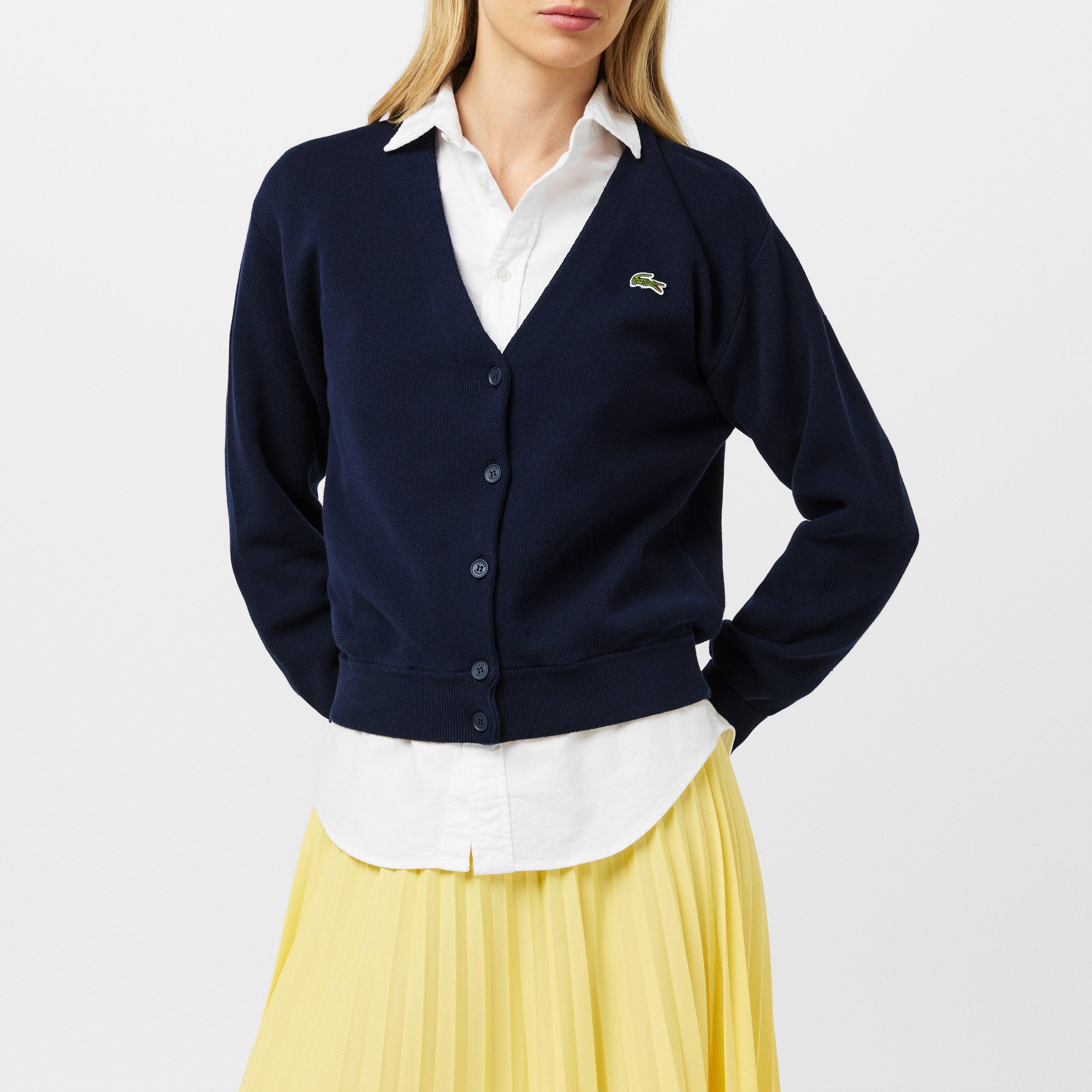 Marineblauw - Lacoste - Women's Crew Neck Jumper - 3