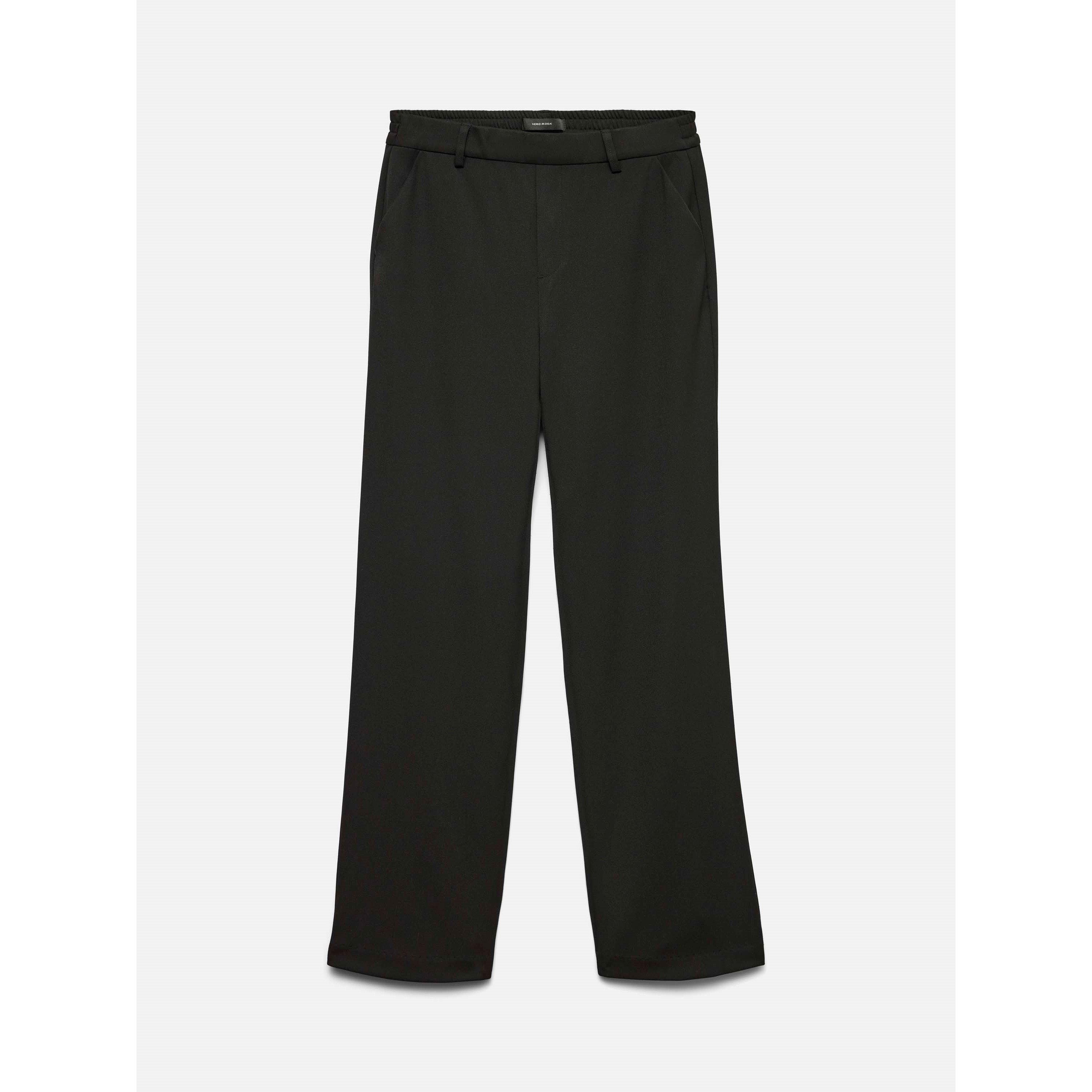 Black - Vero Moda - Women's Straight Tailored Trousers - 1