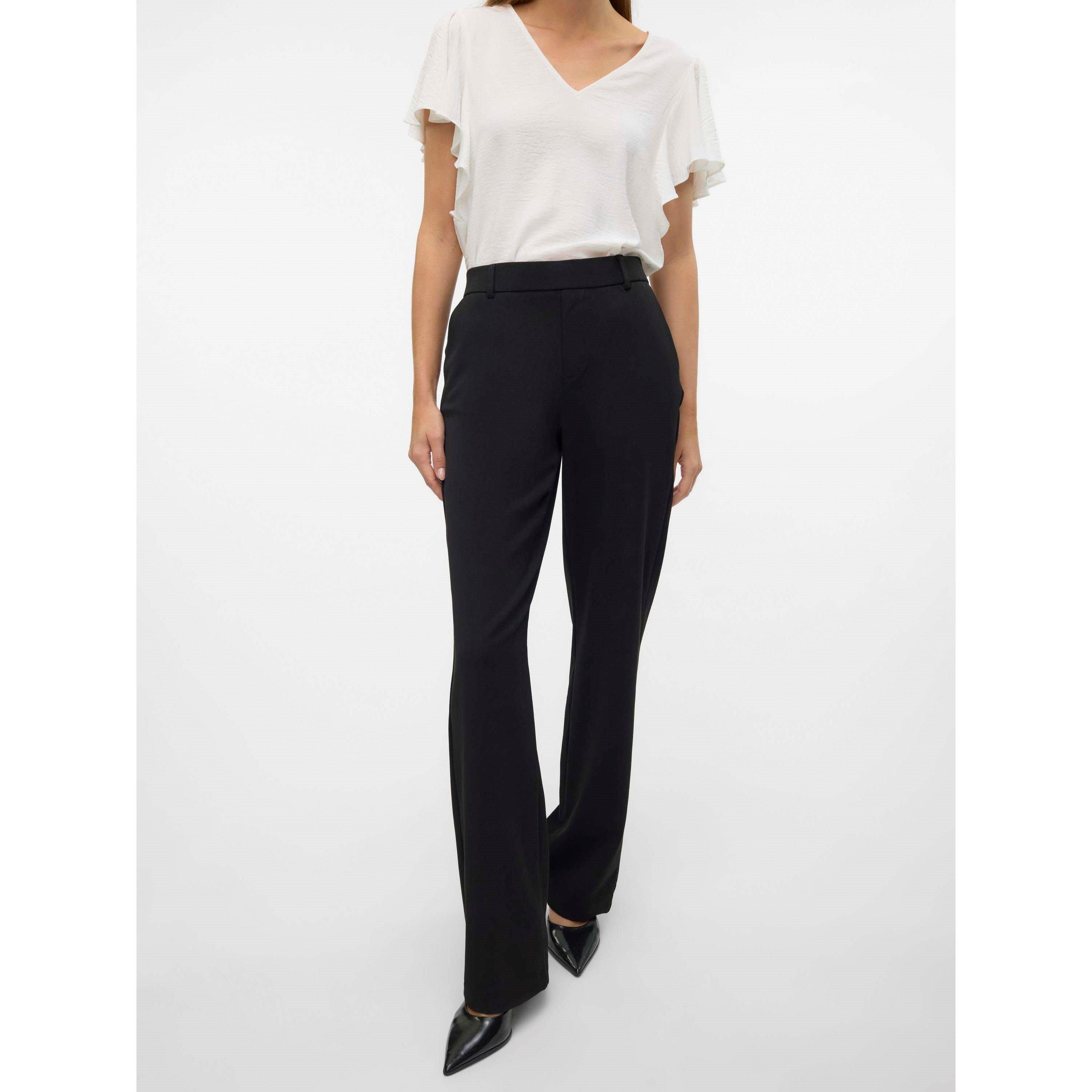 Noir - Vero Moda - Straight Pant Ld62 - 6