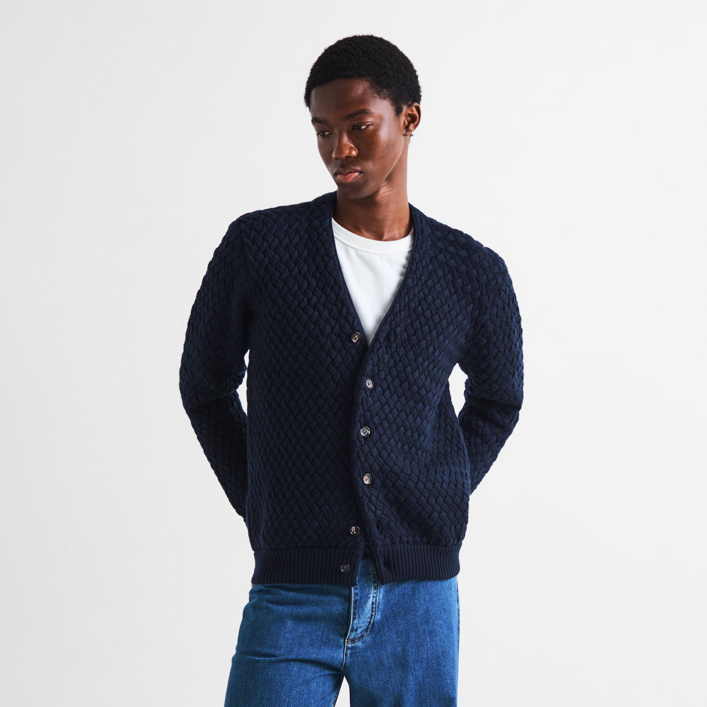 Midnight Blue - Bottega Veneta - BV Intrec Cardi Sn64 - 3
